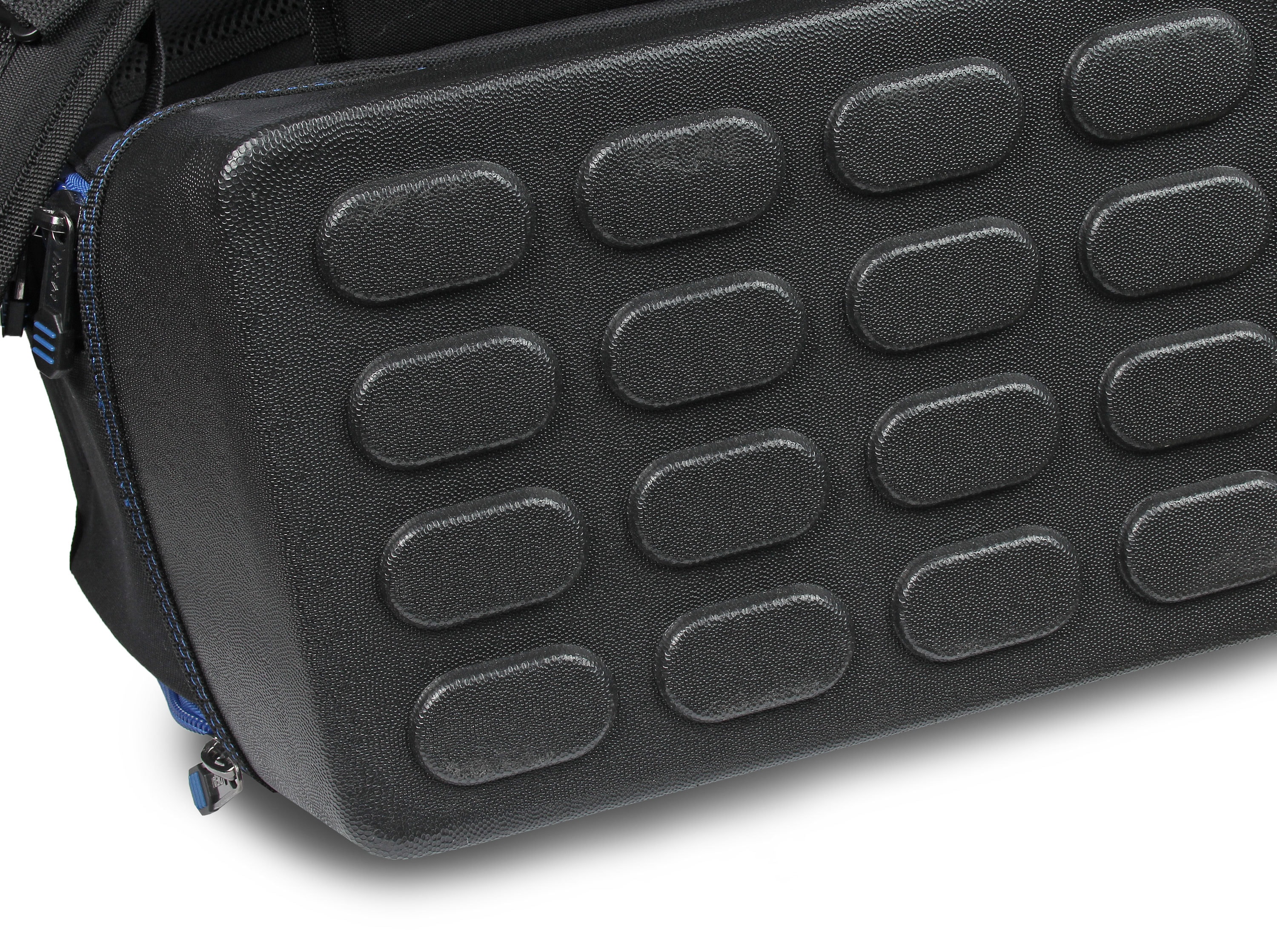 Mochila con cierre IDEAL Pro Series de poliéster negro de 16 pulgadas de ancho x 10.5 pulgadas de profundidad x 19 pulgadas de largo