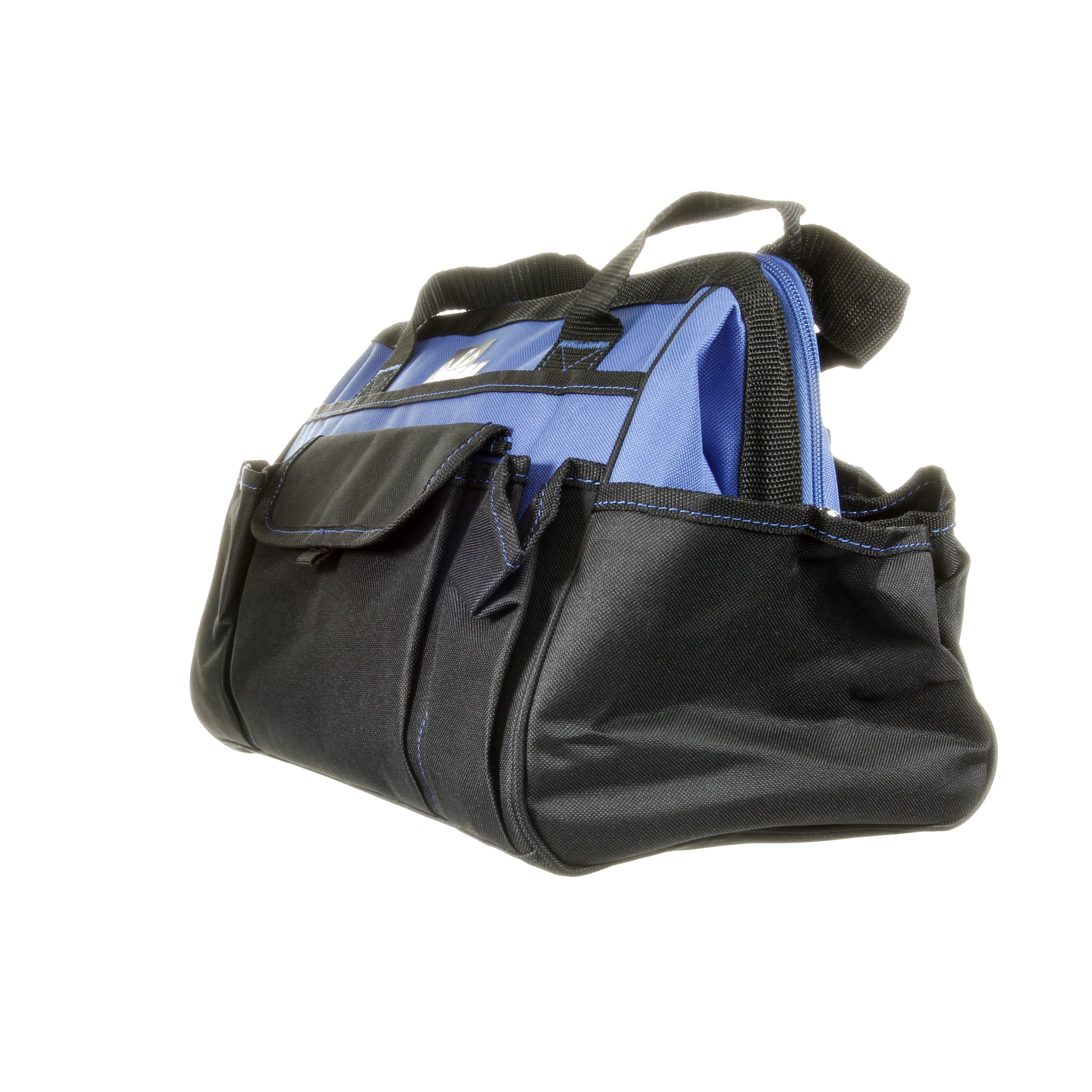Bolsa de herramientas con cierre IDEAL Azul de poliéster de 9.0 pulgadas de ancho x 9.0 pulgadas de profundidad x 13.0 pulgadas de largo 37-013