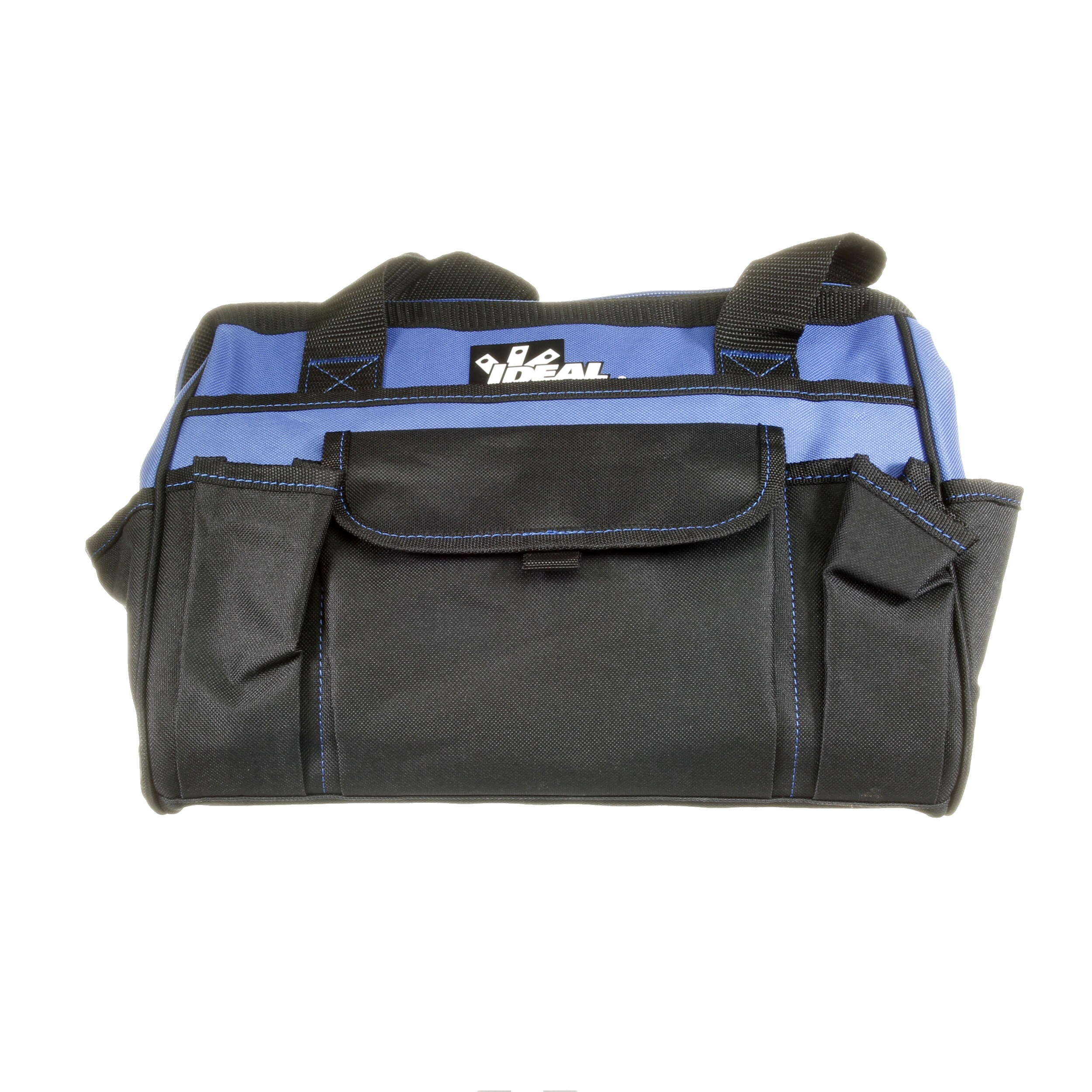 Bolsa de herramientas con cierre IDEAL Azul de poliéster de 9.0 pulgadas de ancho x 9.0 pulgadas de profundidad x 13.0 pulgadas de largo 37-013
