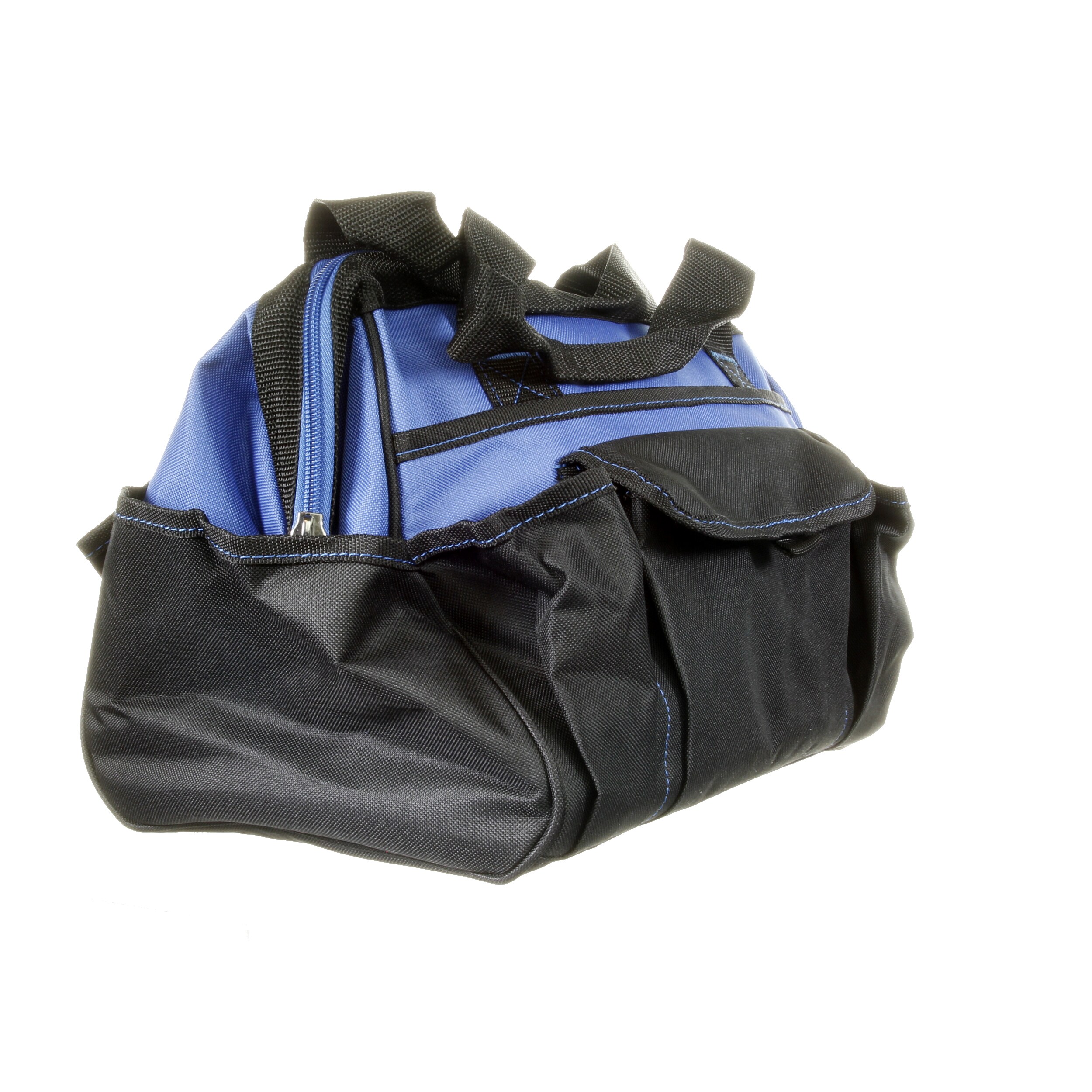 Bolsa de herramientas con cierre IDEAL Azul de poliéster de 9.0 pulgadas de ancho x 9.0 pulgadas de profundidad x 13.0 pulgadas de largo 37-013