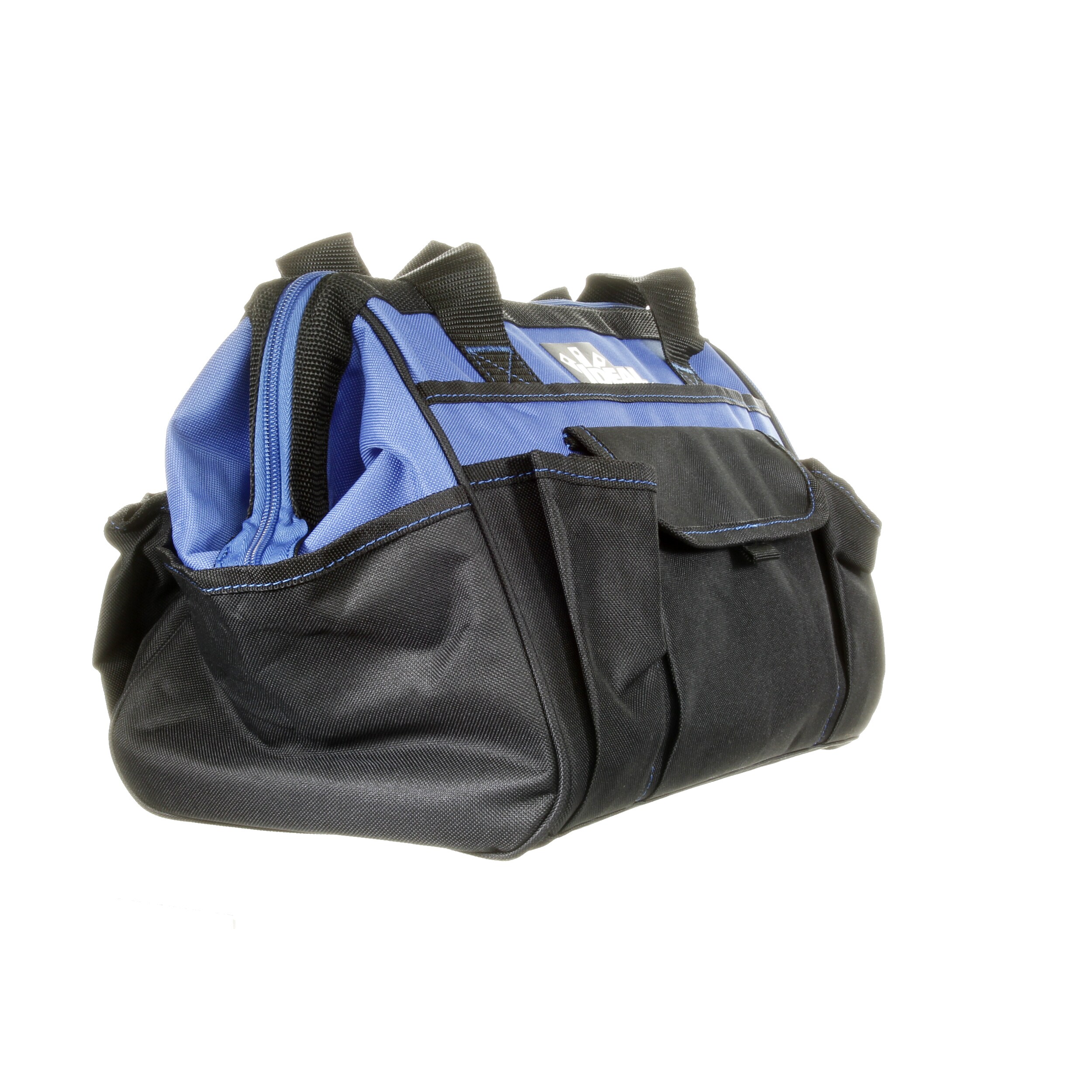 Bolsa de herramientas con cierre IDEAL Azul de poliéster de 9.0 pulgadas de ancho x 9.0 pulgadas de profundidad x 13.0 pulgadas de largo 37-013