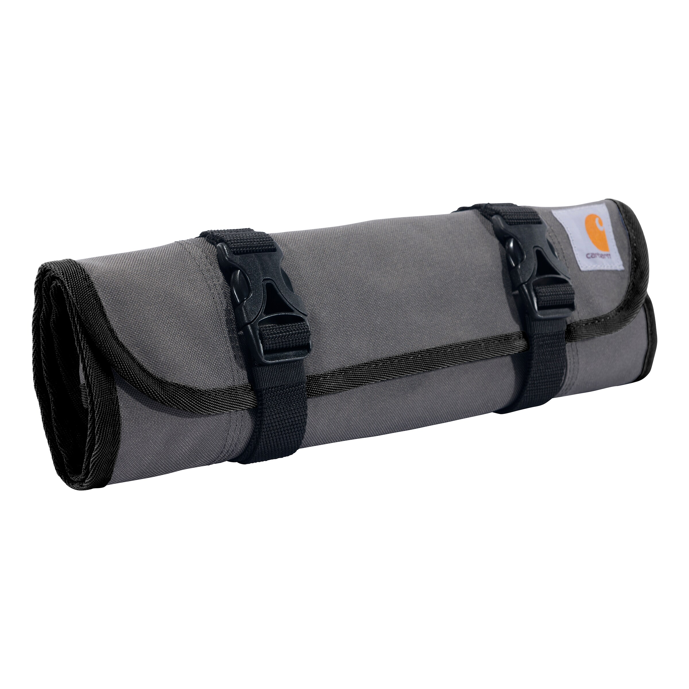 Carhartt 18 Bolsillos para Herramientas en Poliéster Grava 26 pulgadas de ancho x 4.5 pulgadas de profundidad x 0.2 pulgadas de largo Rollo Utilitario con Gancho y Lazo B000052103999