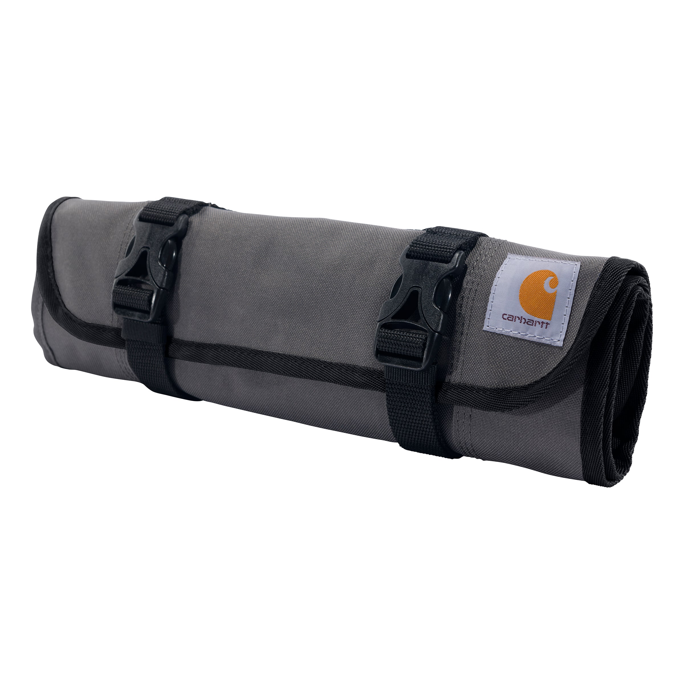 Carhartt 18 Bolsillos para Herramientas en Poliéster Grava 26 pulgadas de ancho x 4.5 pulgadas de profundidad x 0.2 pulgadas de largo Rollo Utilitario con Gancho y Lazo B000052103999