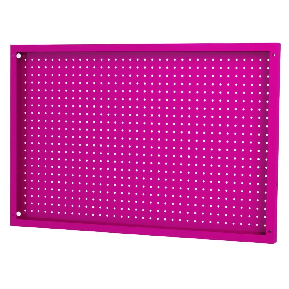 El Original Pink Box - Panel de clavijas de acero para montar en la pared de 24 pulgadas por 36 pulgadas PB2436PB