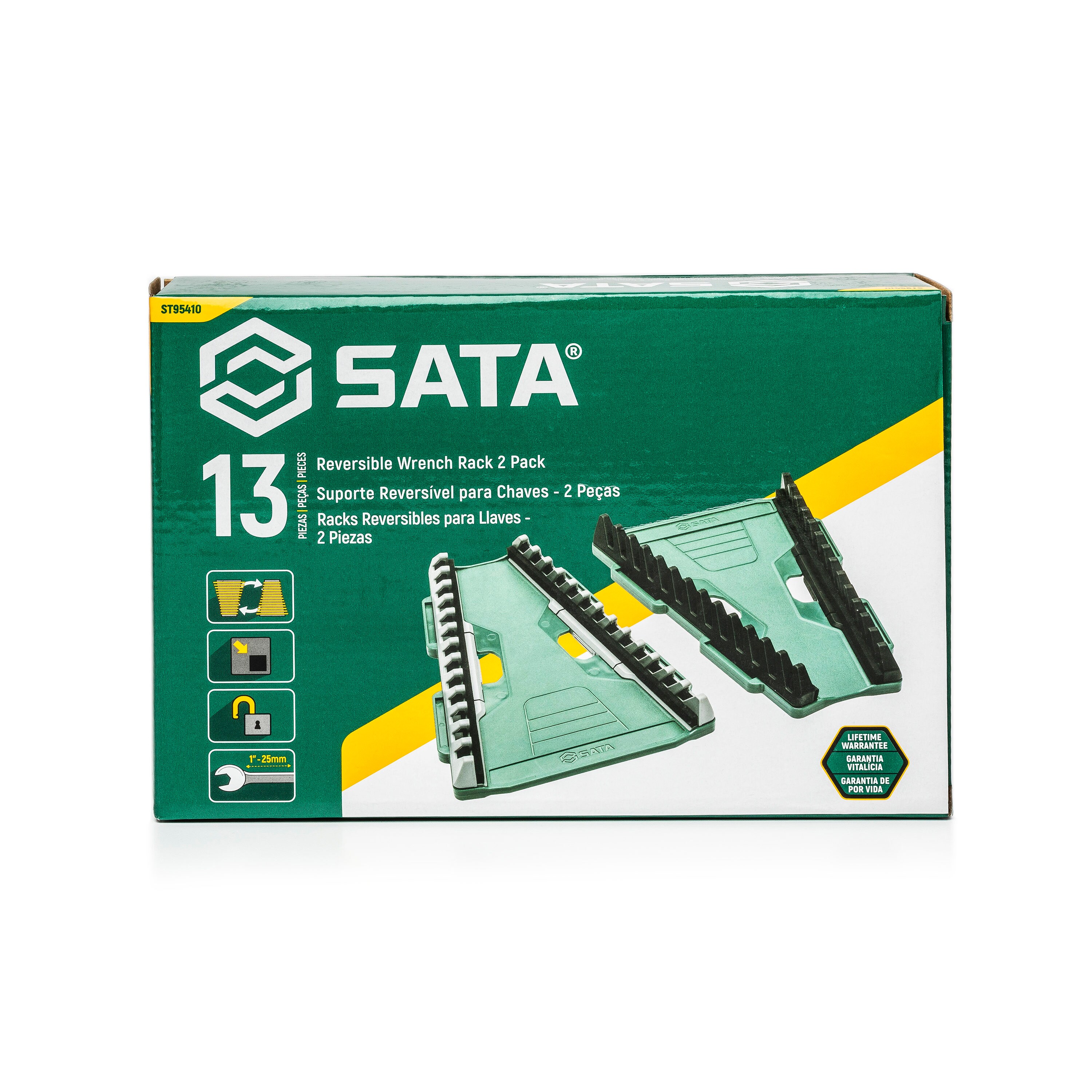 Almacenamiento de Llaves Reversibles de Policarbonato de 13 Ranuras en Paquete de 2 ST95410