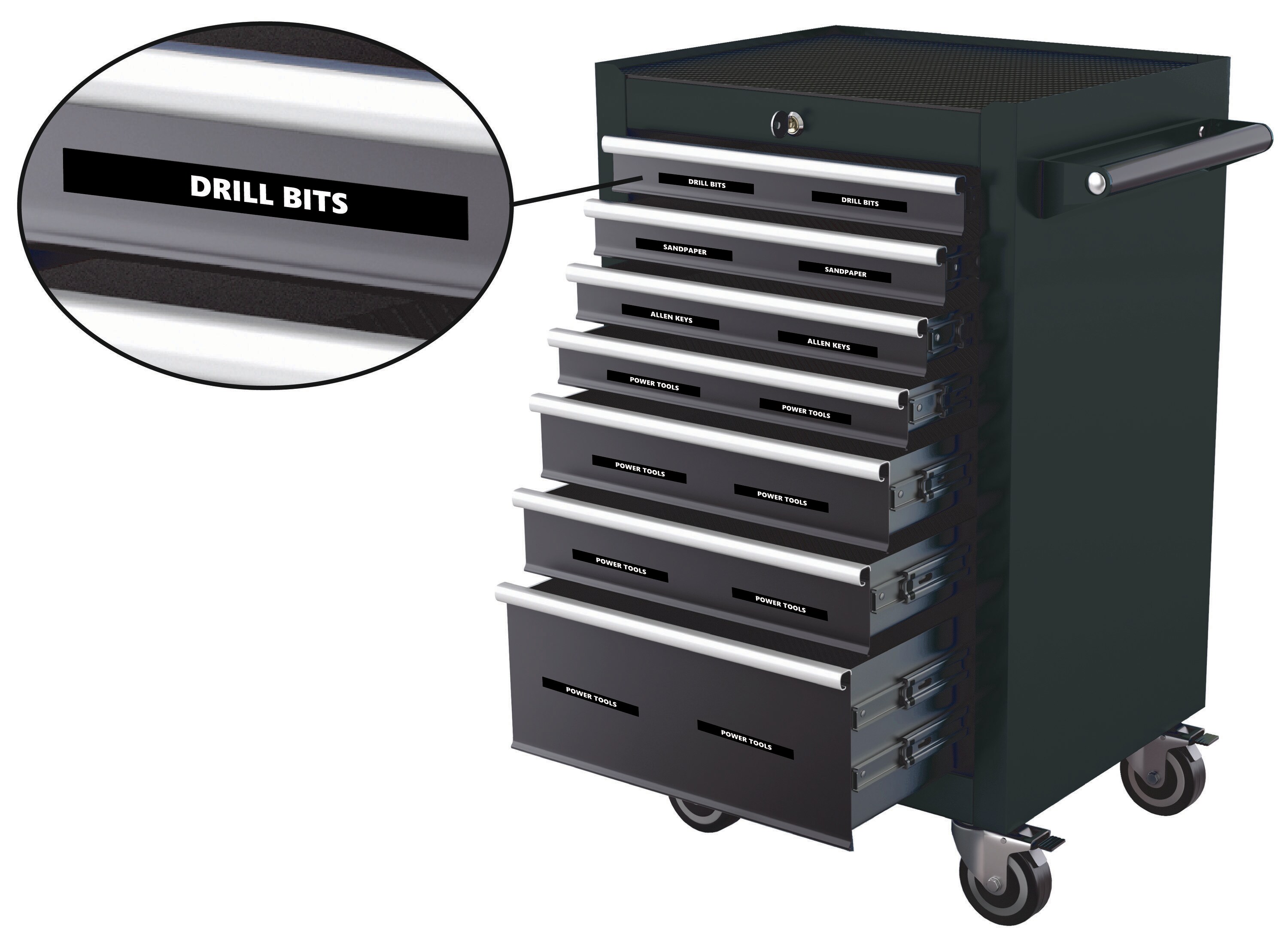 Etiquetas Magnéticas Únicas 22 para Accesorio Magnético de Vinilo Magnético DCM Solutions TBBB50