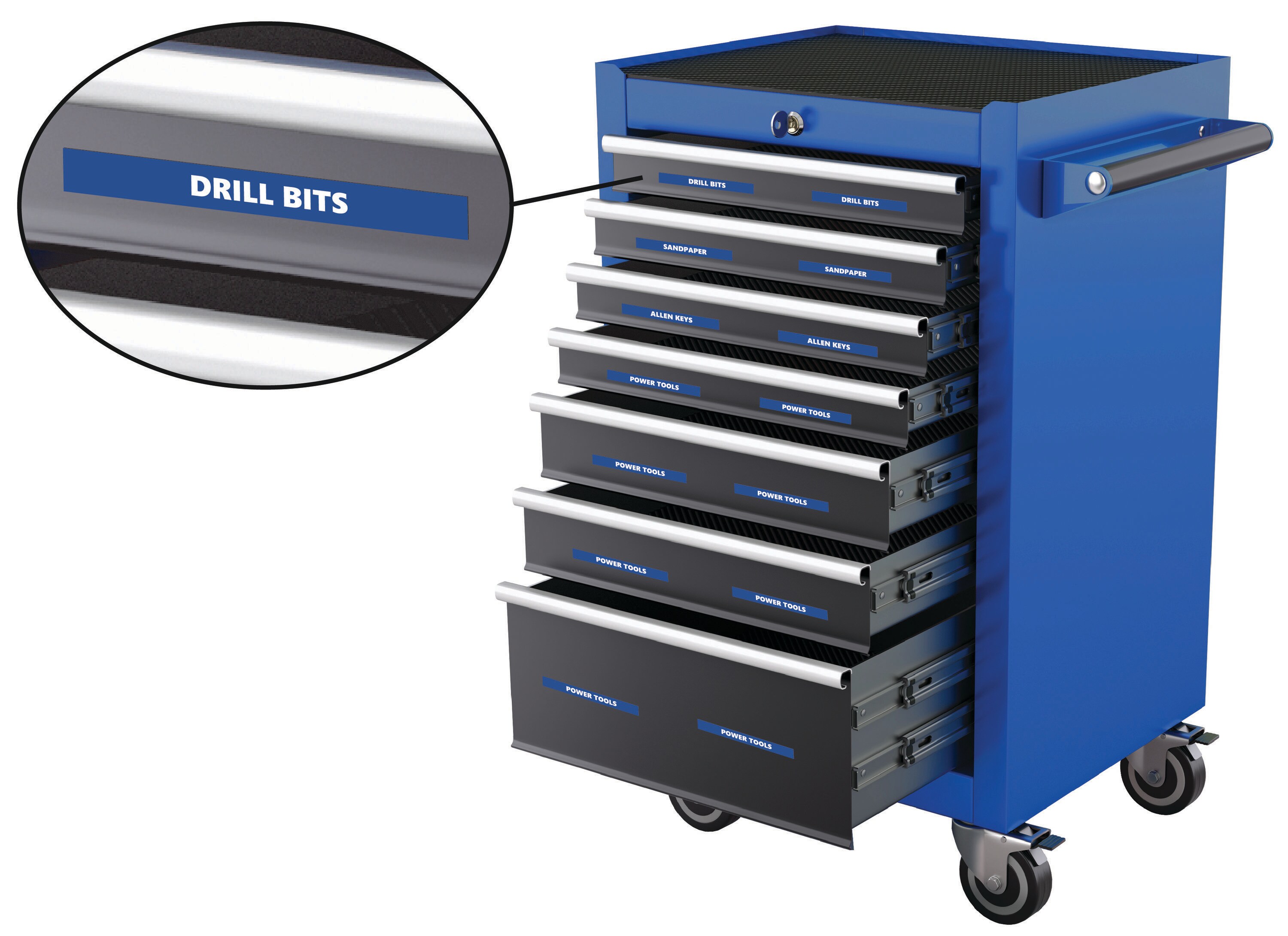 Etiquetas magnéticas únicas para accesorios magnéticos de vinilo DCM Solutions TBBKB50