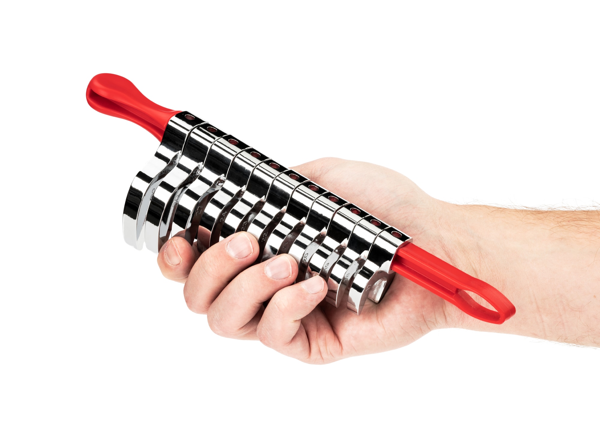 Almacenamiento de Llave de Corona TEKTON Roja de 1/2 Pulgada con Accionamiento de 10 Pulgadas ORG24410