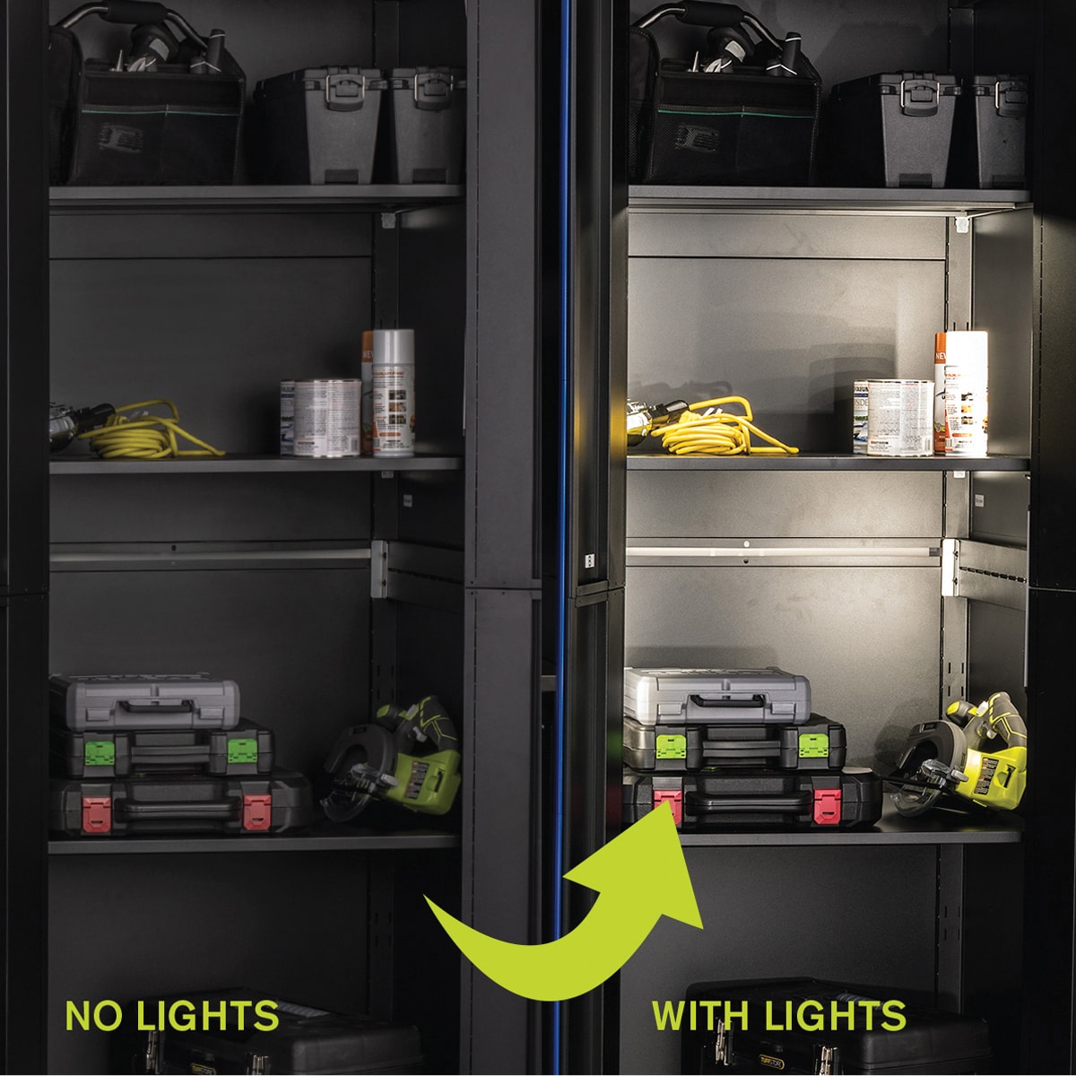 Barras de luz LED Montezuma accesorio magnético