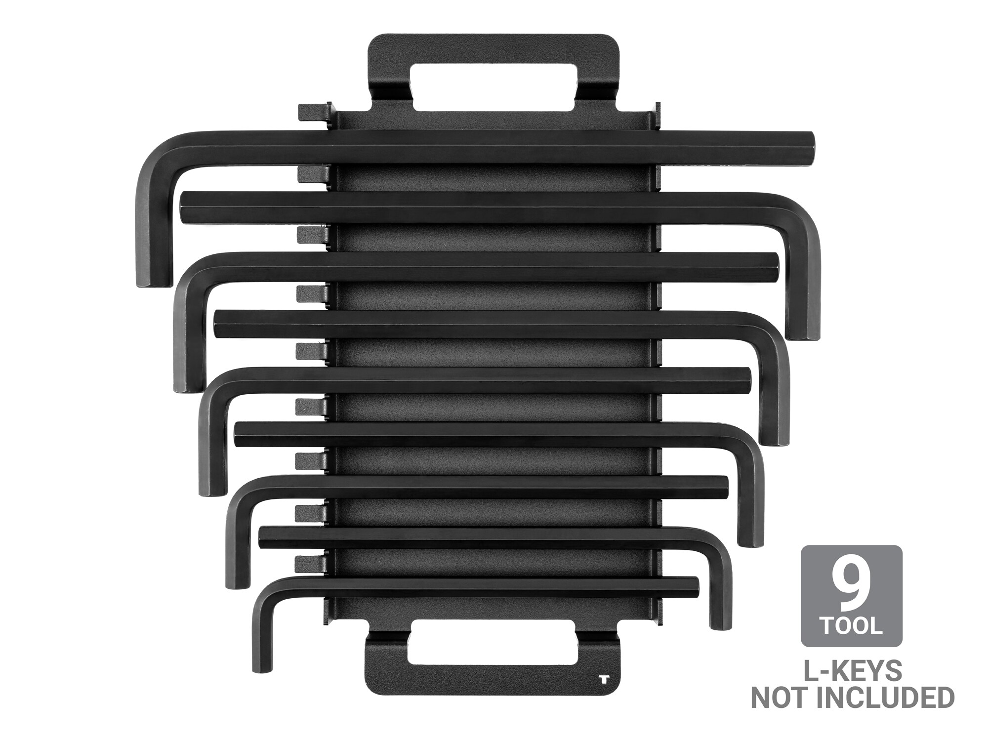 Charola de almacenamiento de acero TEKTON para 9 llaves hexagonales métricas (11-19 mm) OKH62502