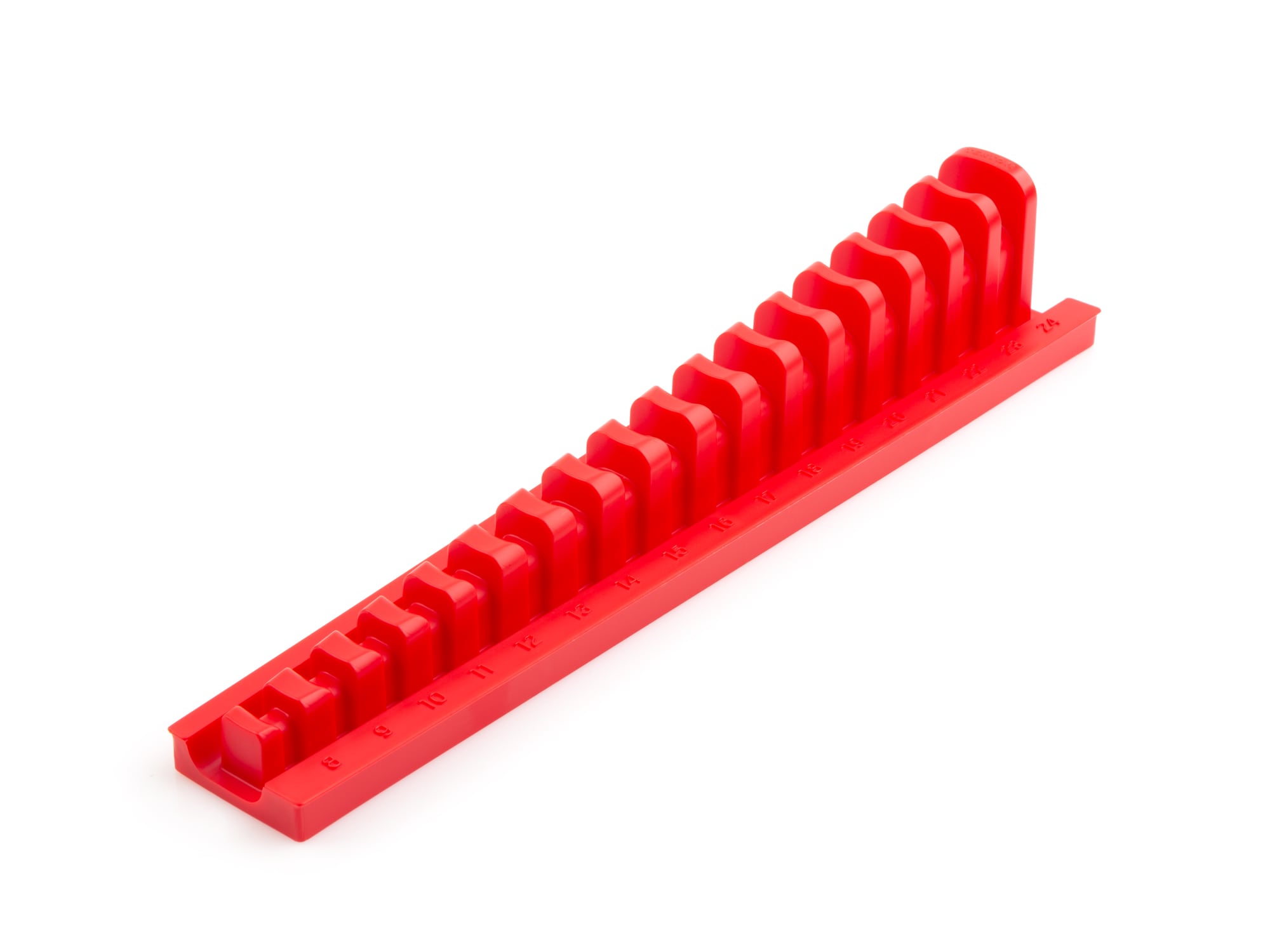 Almacenamiento de Llave de Gancho TEKTON Roja 8-24 mm 17-Herramientas 3/8 Pulgada Drive Crowfoot ORG26217