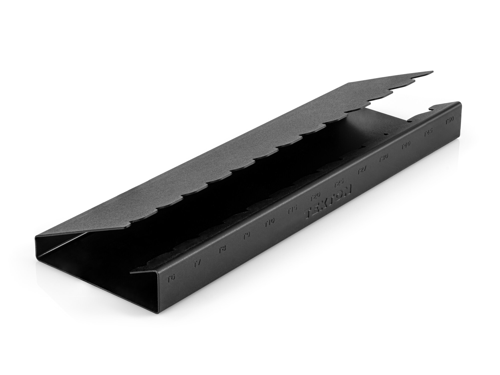 Organizador de herramientas de acero TEKTON con marcadores T6 - T50 OKH64501