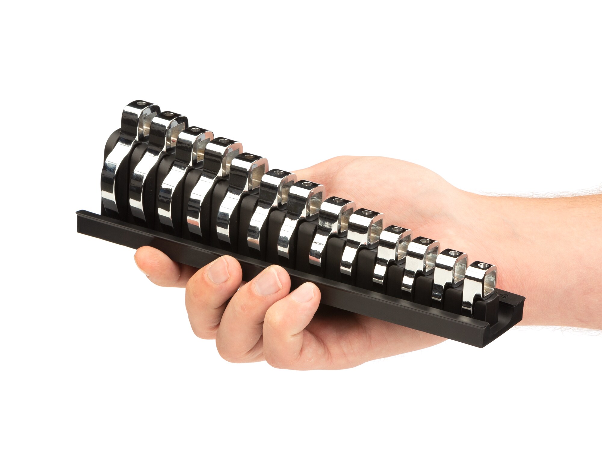 Almacenamiento de Llave de Corona de 13 Herramientas TEKTON Black 5/16 - 1 pulgada 3/8 pulgadas impulsión ORG26113