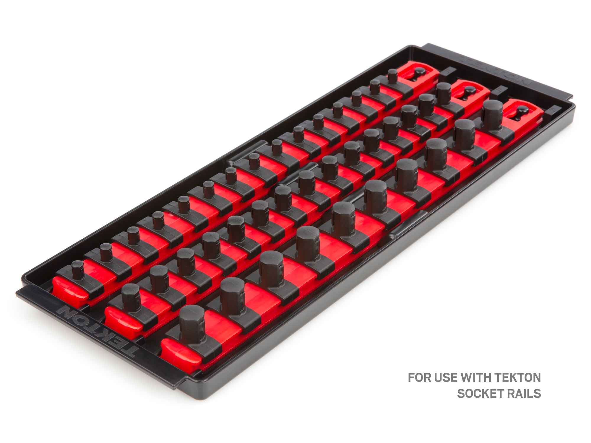 Charola de almacenamiento de plástico TEKTON - Charola de 13 pulgadas para 3 rieles OSC76000