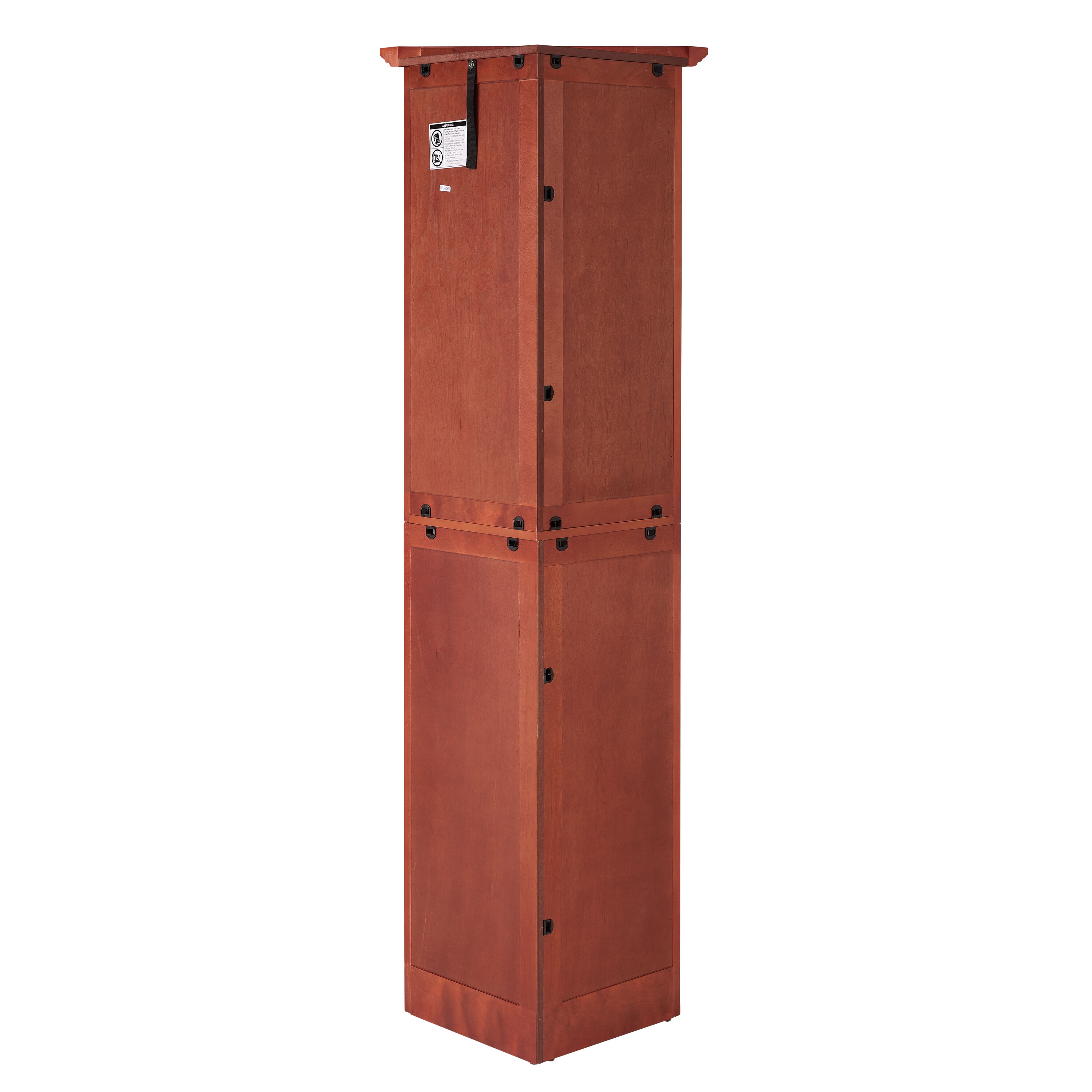 Gabinete de almacenamiento de utilidad independiente de cerezo MDF EXTRAUP 24.6 pulgadas de ancho x 72 pulgadas de alto YHLW1758P211013