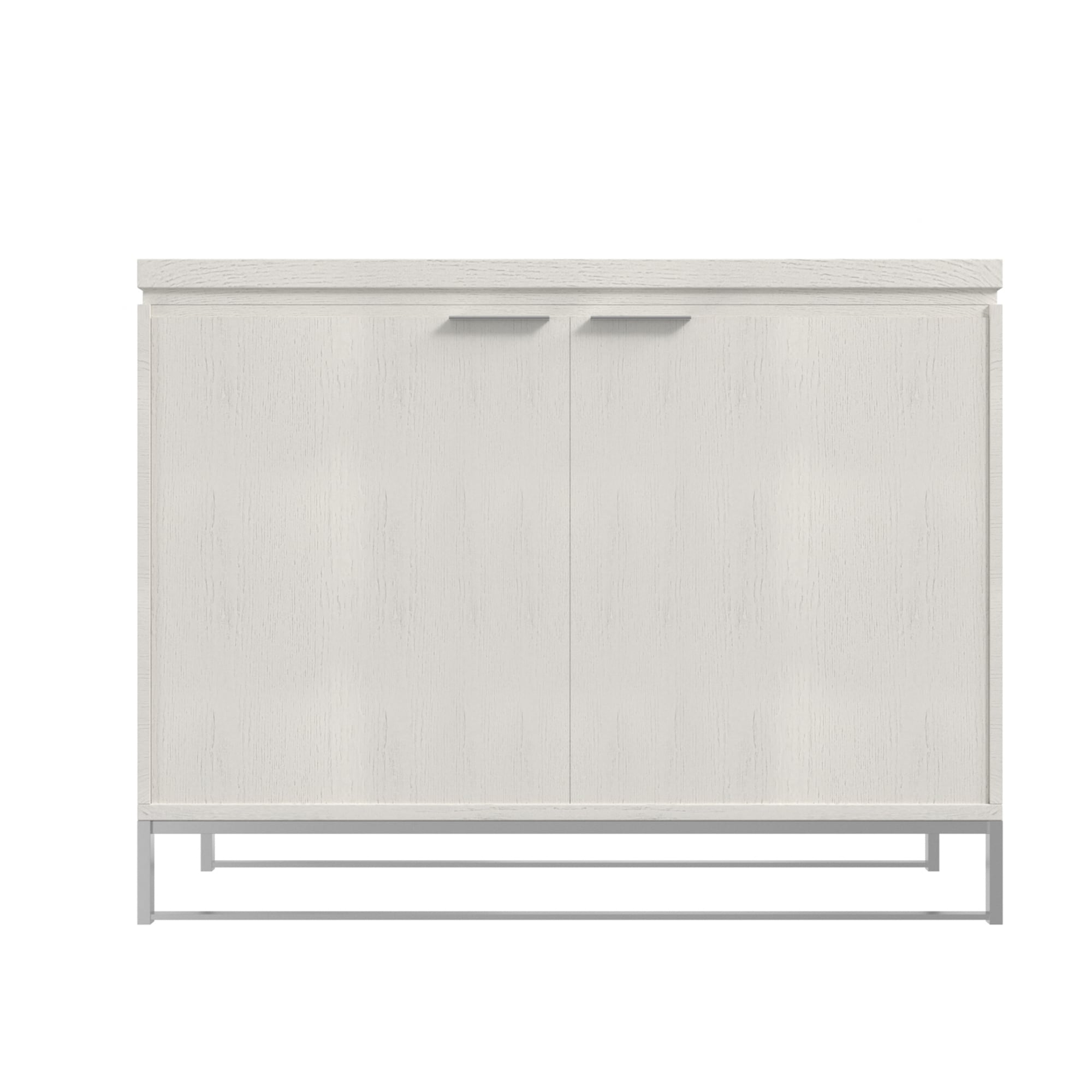 Gabinete de almacenamiento utilitario independiente blanco de MDF de 15.75 pulgadas de ancho x 31.5 pulgadas de alto CL-971S-K-GW-N de Clihome