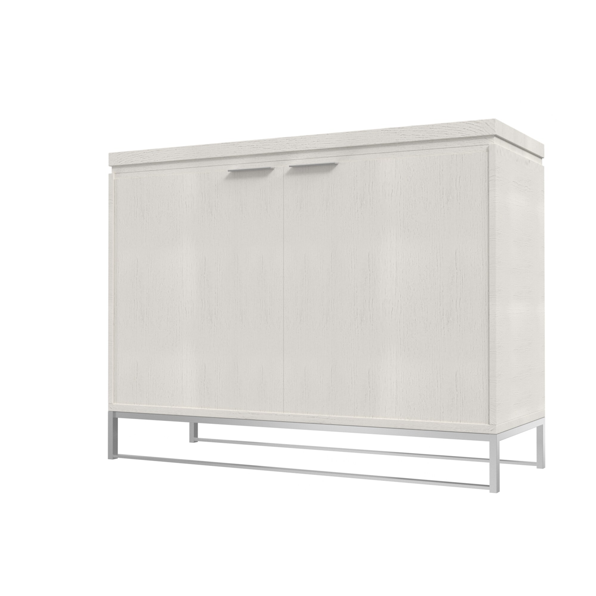 Gabinete de almacenamiento utilitario independiente blanco de MDF de 15.75 pulgadas de ancho x 31.5 pulgadas de alto CL-971S-K-GW-N de Clihome