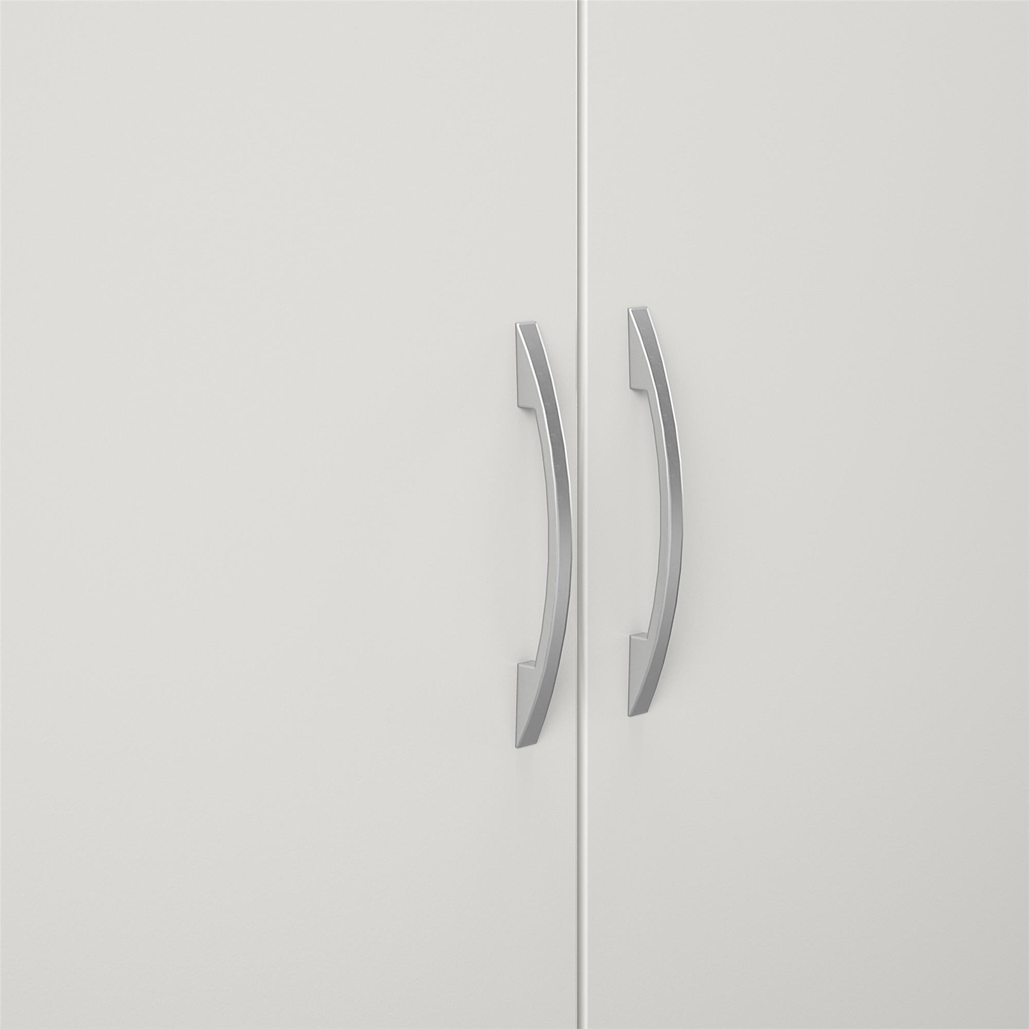 Mesa de centro Ameriwood Home Lory 59.61 pulgadas de ancho x 38.25 pulgadas de altura blanco Stipple 8757015COM