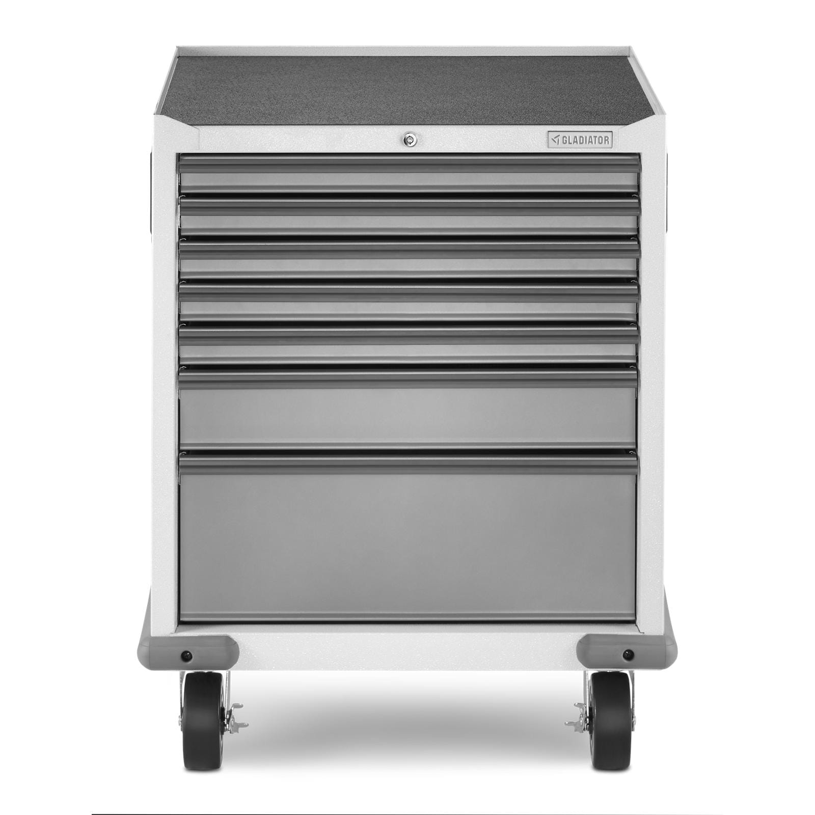 Gabinete de Garaje Autosoportante de Acero en Gris Premier Wall GearBox Gladiator de 28 pulgadas de ancho x 34.5 pulgadas de alto x 25.5 pulgadas de profundidad