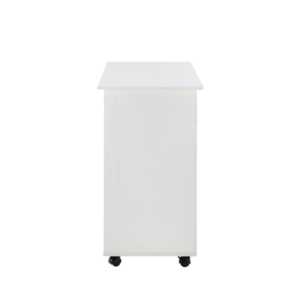Gabinete de almacenamiento de utilidad independiente negro de aglomerado ZAKLOOP de 16.5 pulgadas de ancho por 27.5 pulgadas de alto