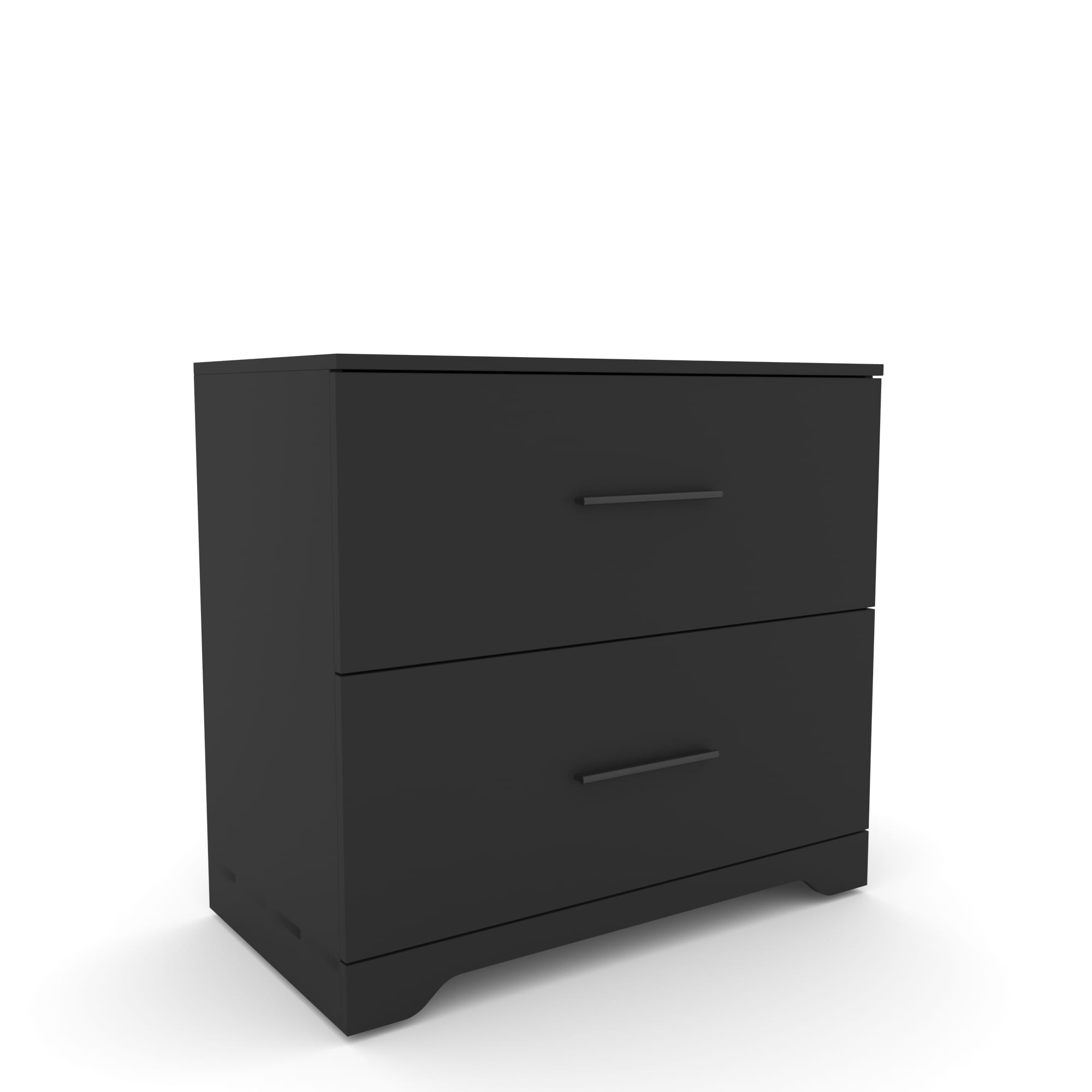 Gabinete de almacenamiento de utilidad independiente negro de aglomerado ZAKLOOP de 16.5 pulgadas de ancho por 27.5 pulgadas de alto