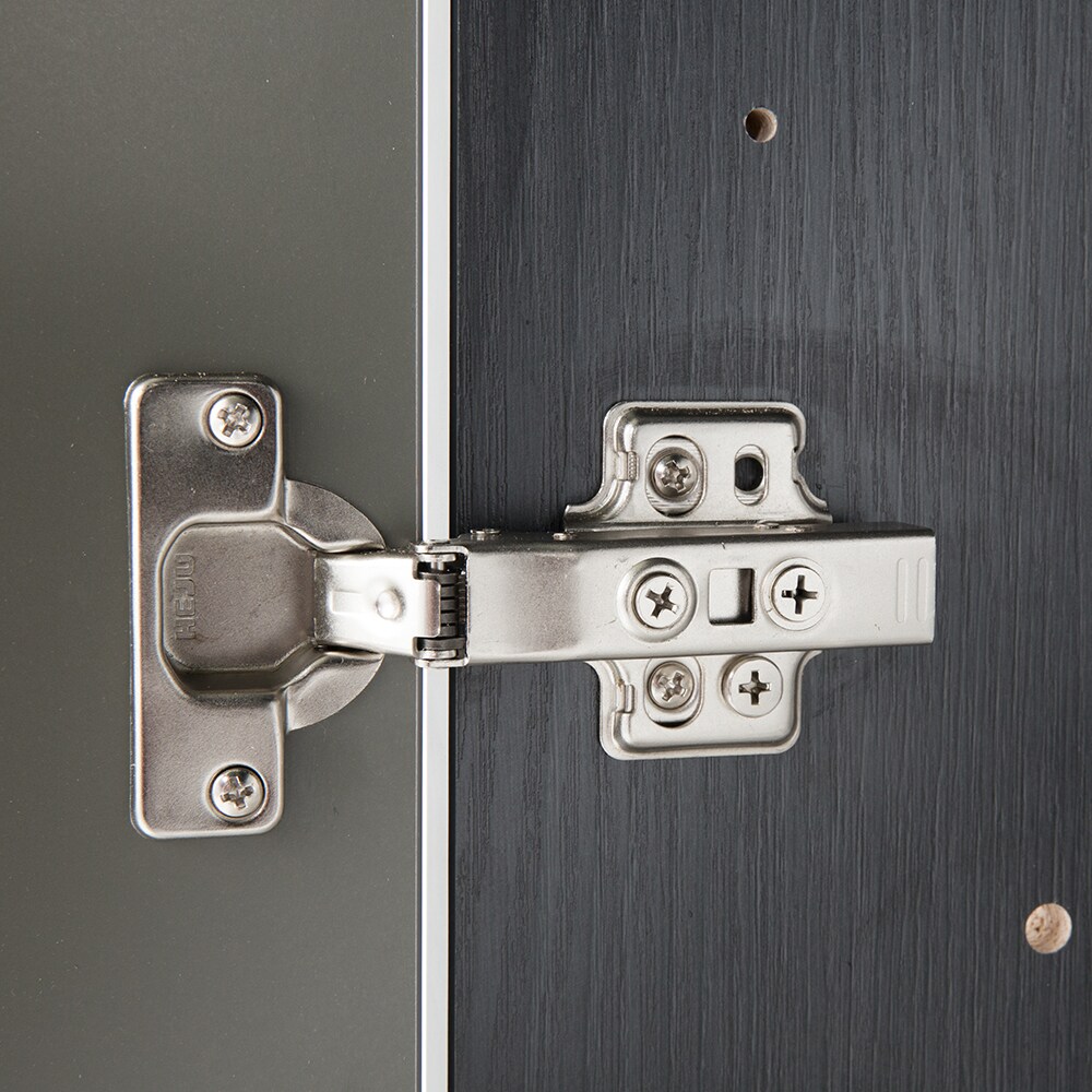 Sistema de almacenamiento para garaje en gris metálico de madera con 4 gabinetes de 64 pulgadas de ancho x 79 pulgadas de alto x 20 pulgadas de profundidad Klair Living AST-B2CD