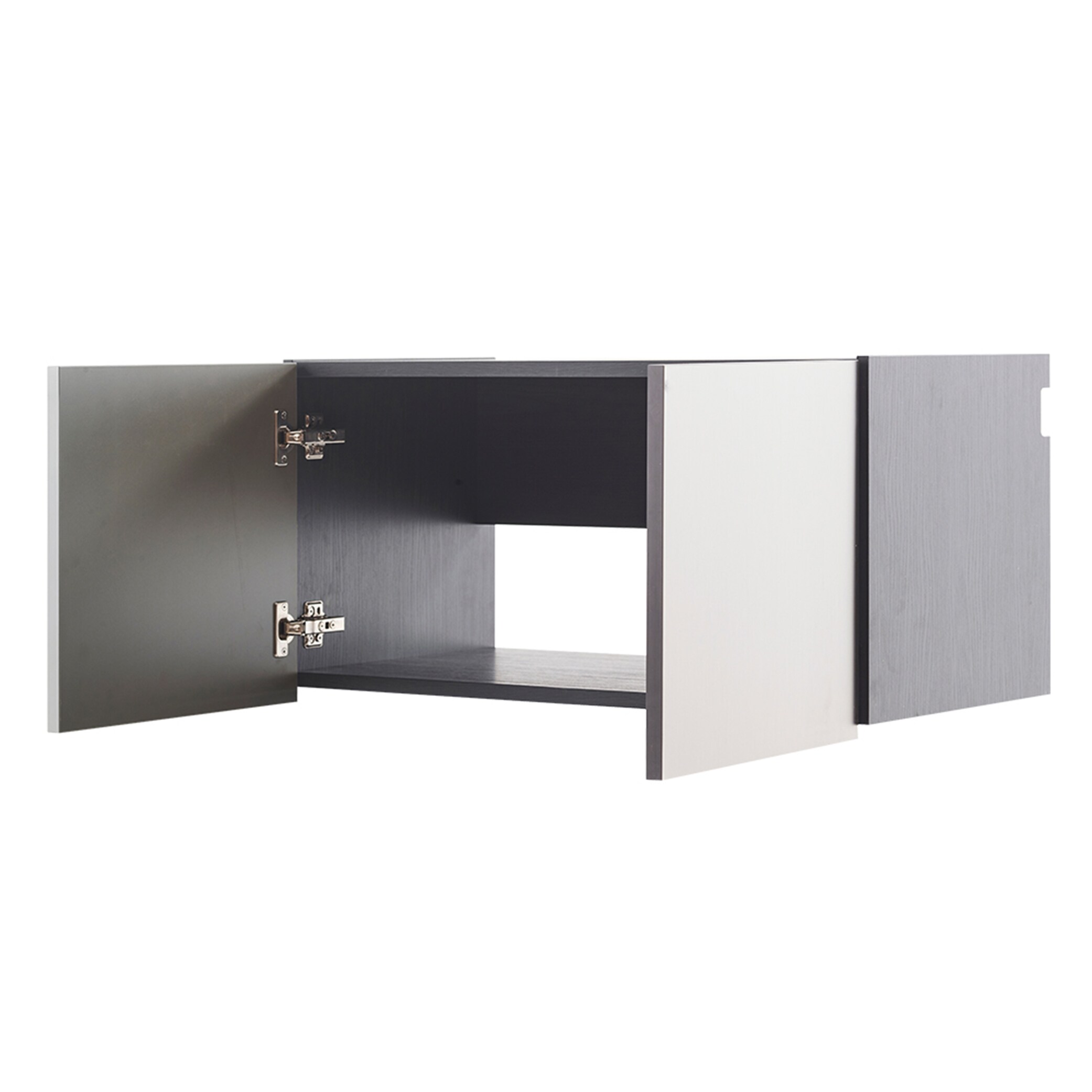 Gabinete para garaje montado en la pared Klair Living Nova de madera compuesta en gris NOVA-W3220