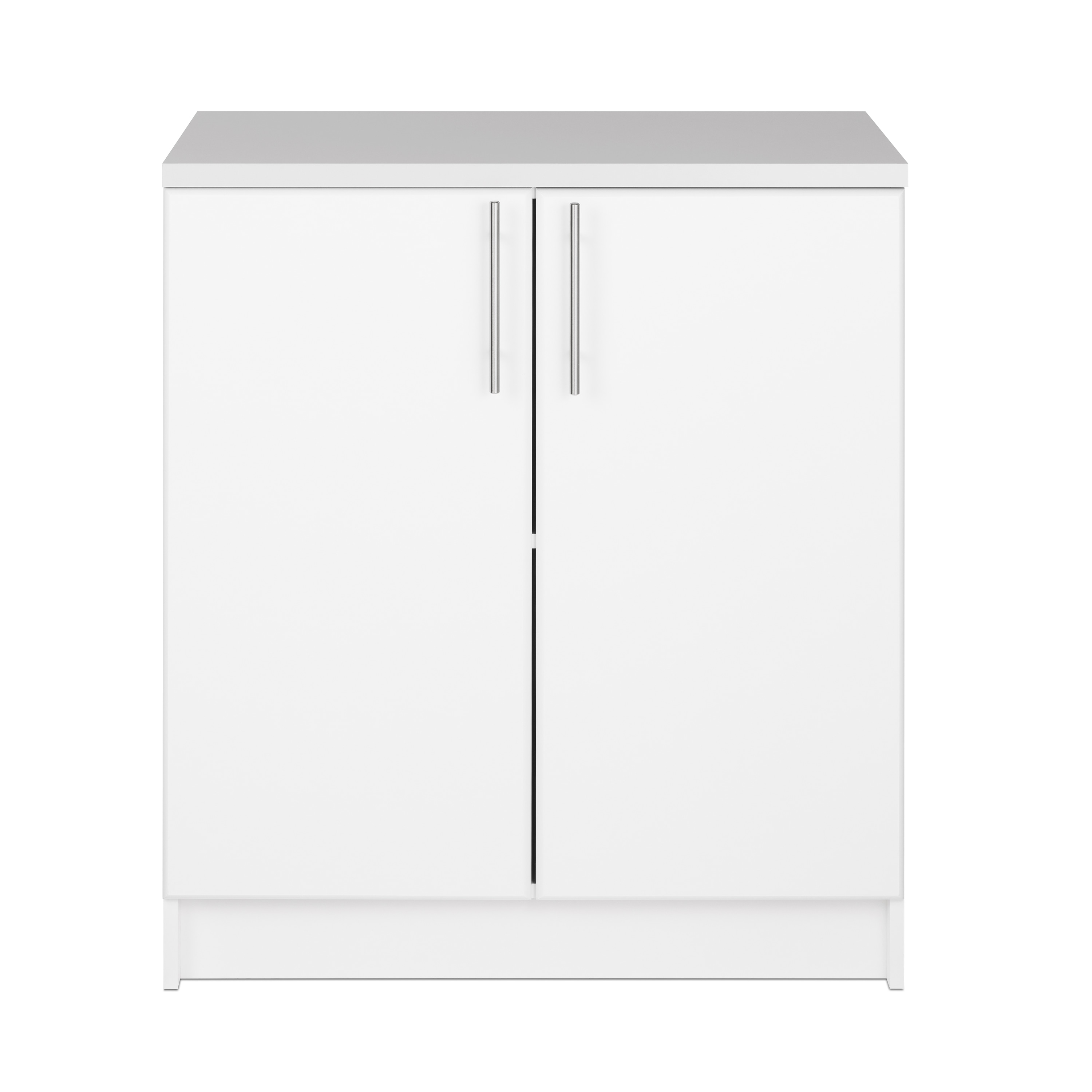 Gabinete de almacenamiento blanco de utilidad independiente de madera compuesta Elite Prepac de 96 pulgadas de ancho x 89 pulgadas de alto WRSX-1018-6M