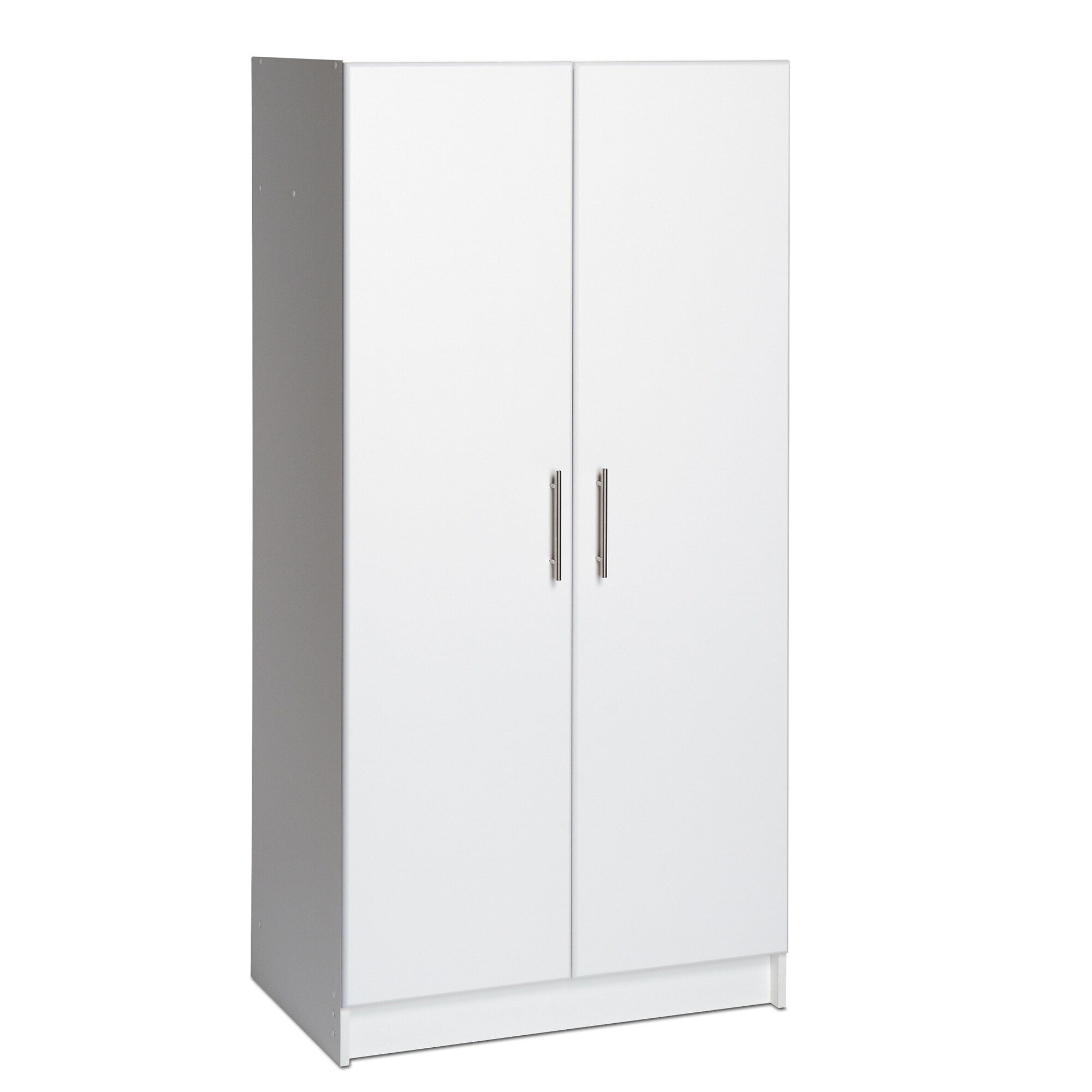 Gabinete de almacenamiento blanco de utilidad independiente de madera compuesta Elite Prepac de 96 pulgadas de ancho x 89 pulgadas de alto WRSX-1018-6M