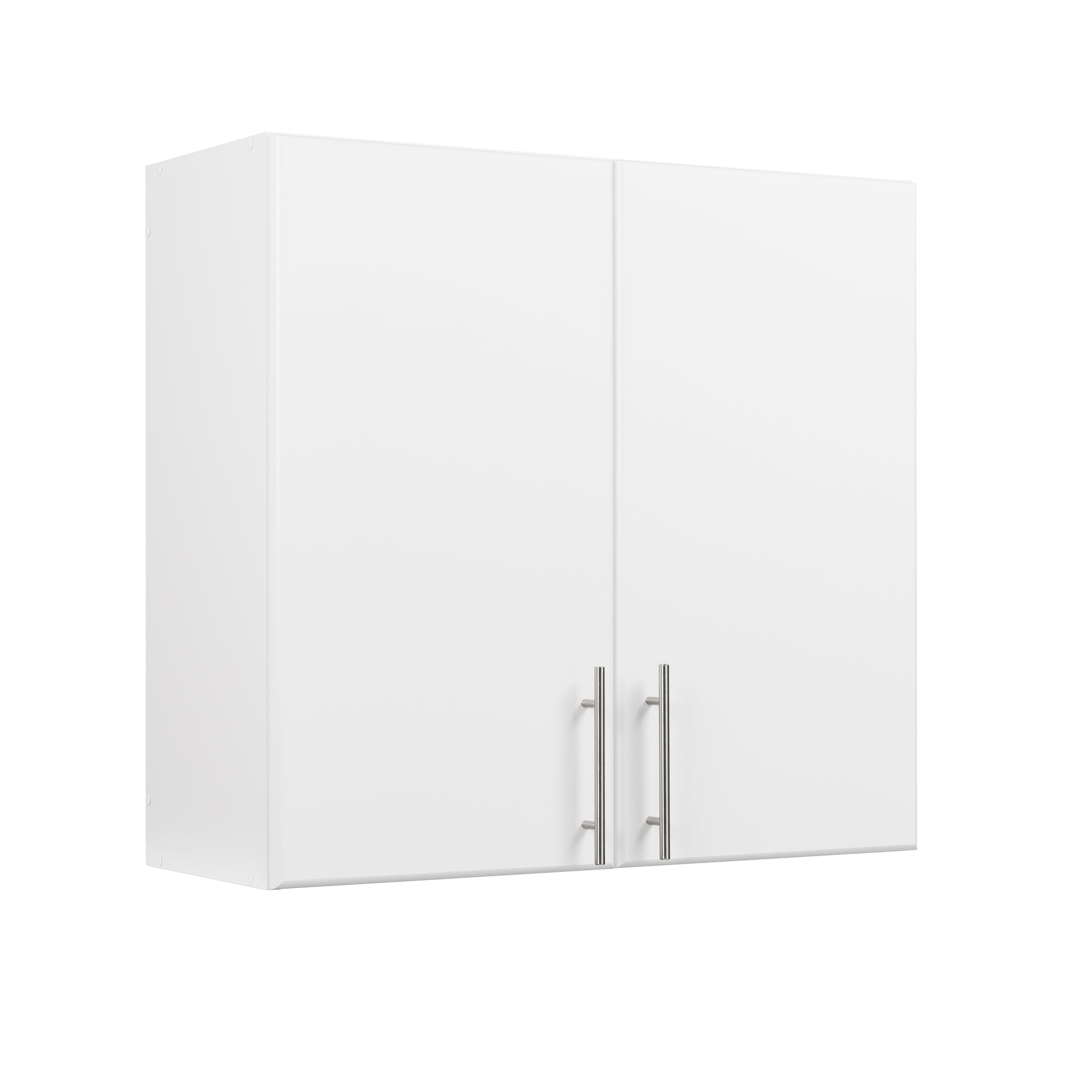Gabinete de almacenamiento de utilidad montado en la pared blanco de madera compuesta Elite de 32 pulgadas de ancho x 30 pulgadas de alto de Prepac WEW-3230