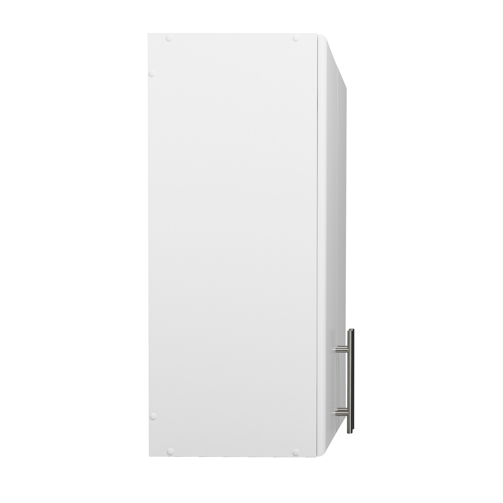 Gabinete de almacenamiento de utilidad montado en la pared blanco de madera compuesta Elite de 32 pulgadas de ancho x 30 pulgadas de alto de Prepac WEW-3230