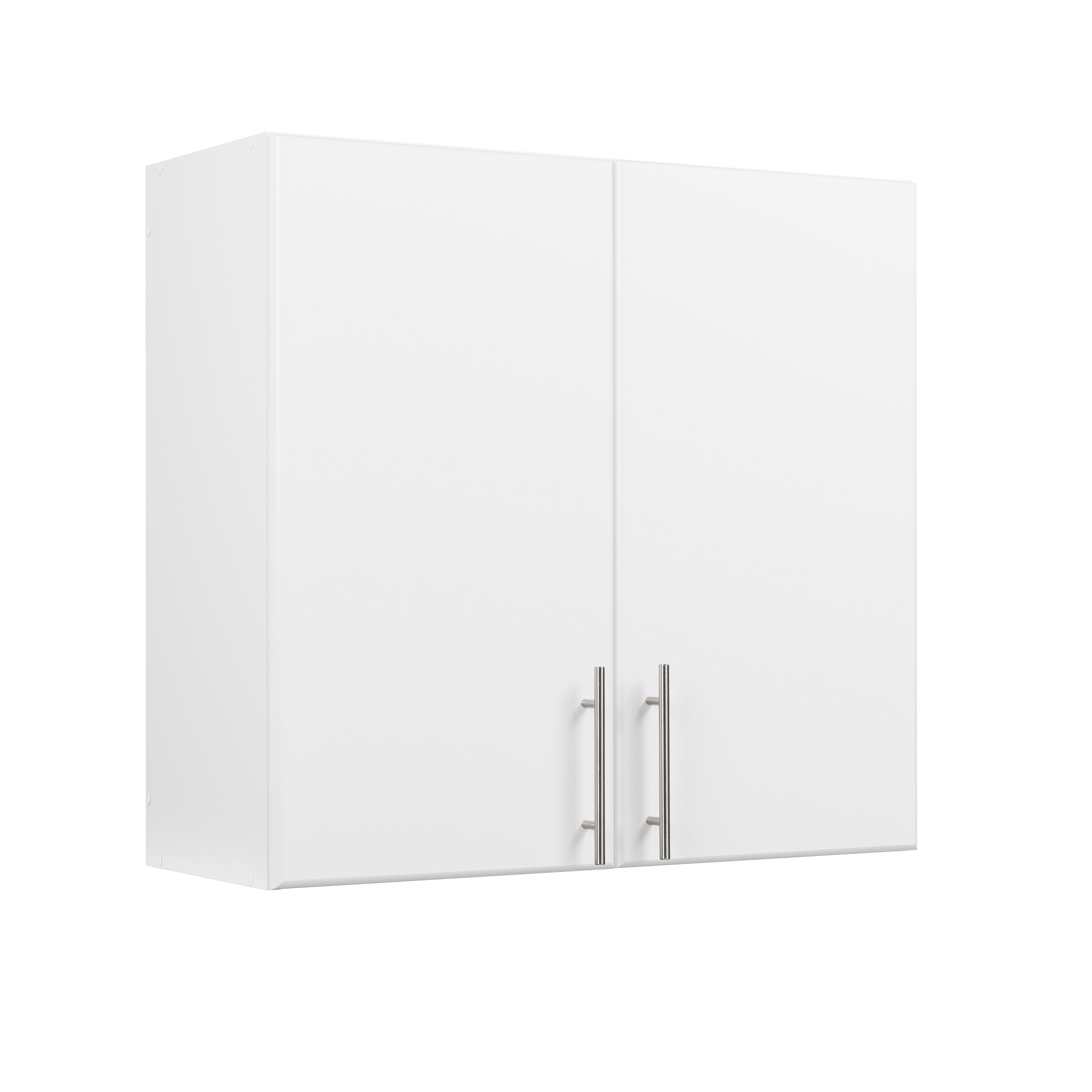 Gabinete de almacenamiento utilitario blanco independiente o para montar en la pared de compuesto de madera de 64 pulgadas de ancho x 89 pulgadas de alto Elite de Prepac WRSX-1011-5M