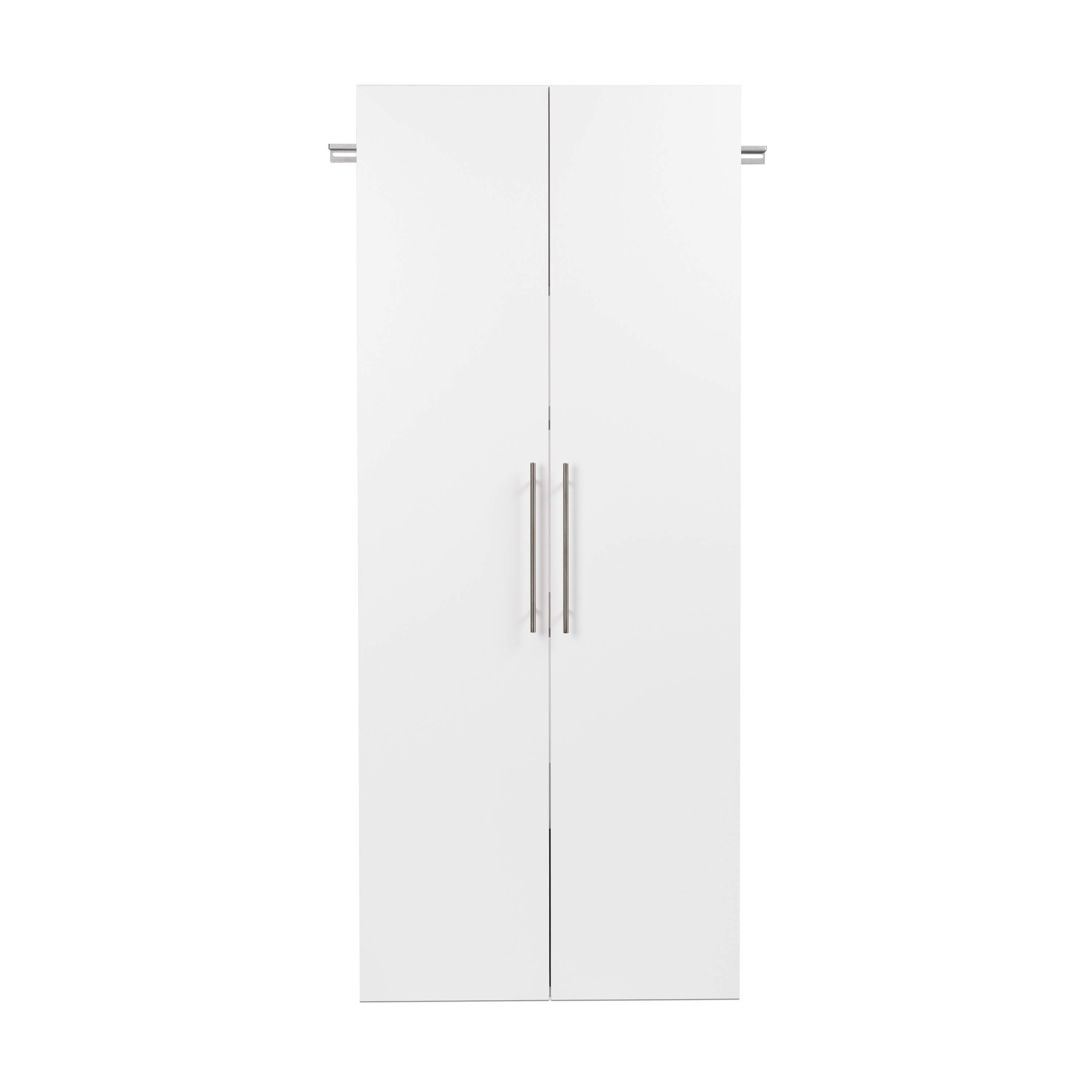 Sistema de Almacenamiento para Garaje Blanco de Madera Compuesta de 90 pulgadas de Ancho x 72 pulgadas de Alto x 16 pulgadas de Profundidad con 5 Gabinetes WRGW-0708-5M