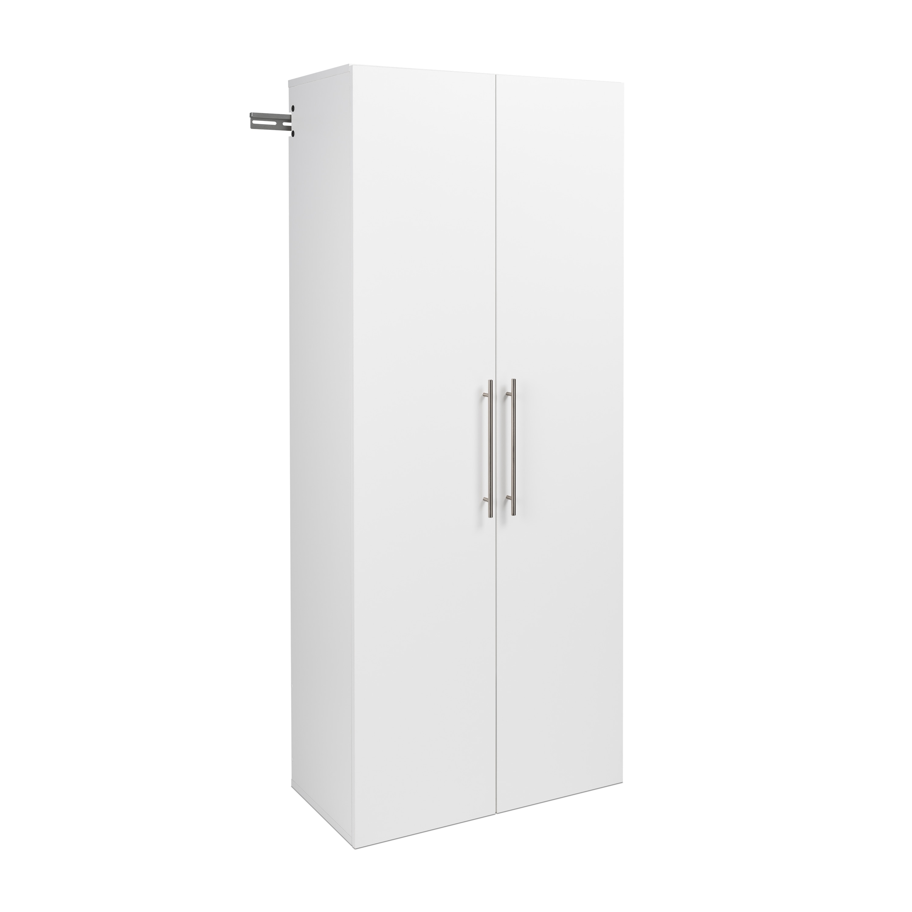 Sistema de Almacenamiento para Garaje Blanco de Madera Compuesta de 90 pulgadas de Ancho x 72 pulgadas de Alto x 16 pulgadas de Profundidad con 5 Gabinetes WRGW-0708-5M