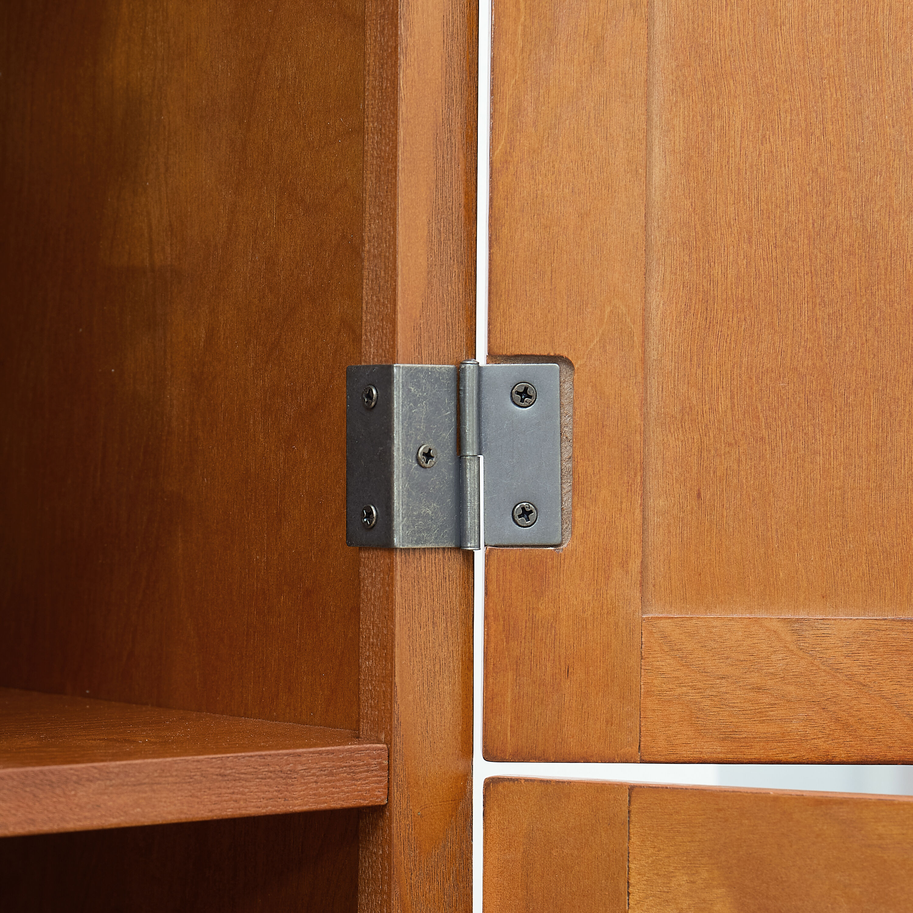 Gabinete de almacenamiento de utilidad independiente de roble MDF EXTRAUP 23.8 pulgadas de ancho x 72.4 pulgadas de alto YHLW1758P211012
