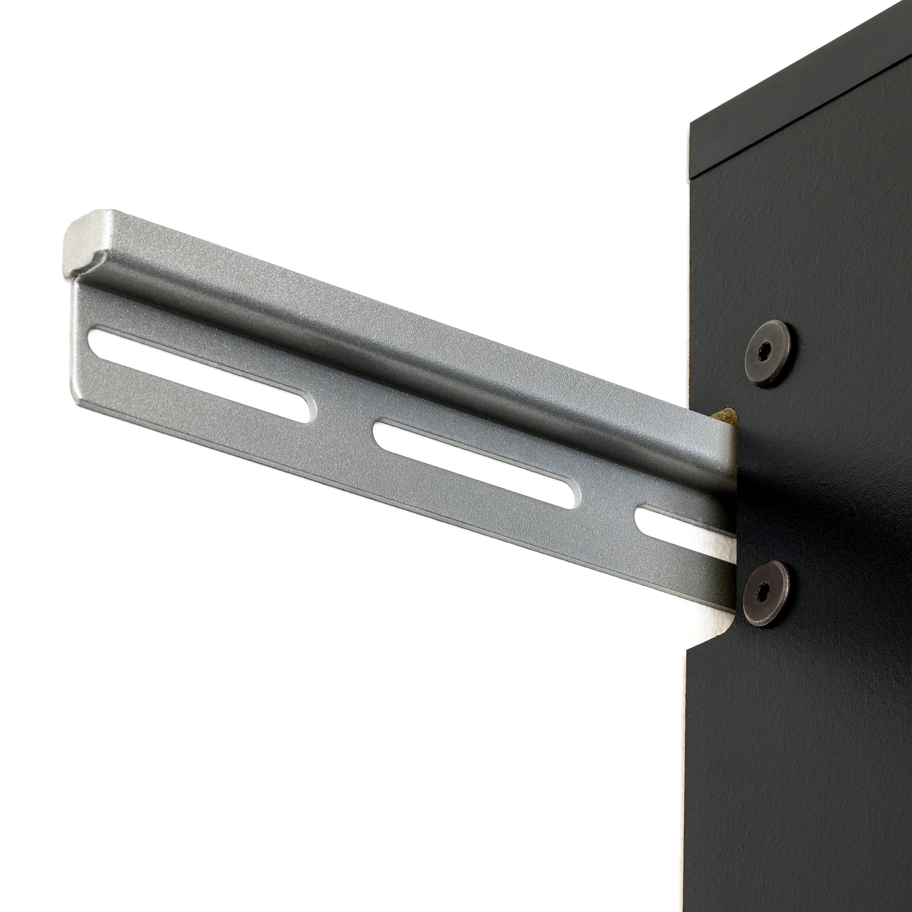 Sistema de almacenamiento para garaje Prepac HangUps en negro de madera compuesta con 6 gabinetes de 96 pulgadas de ancho, 72 pulgadas de alto y 20 pulgadas de profundidad BRGW-0712-6M