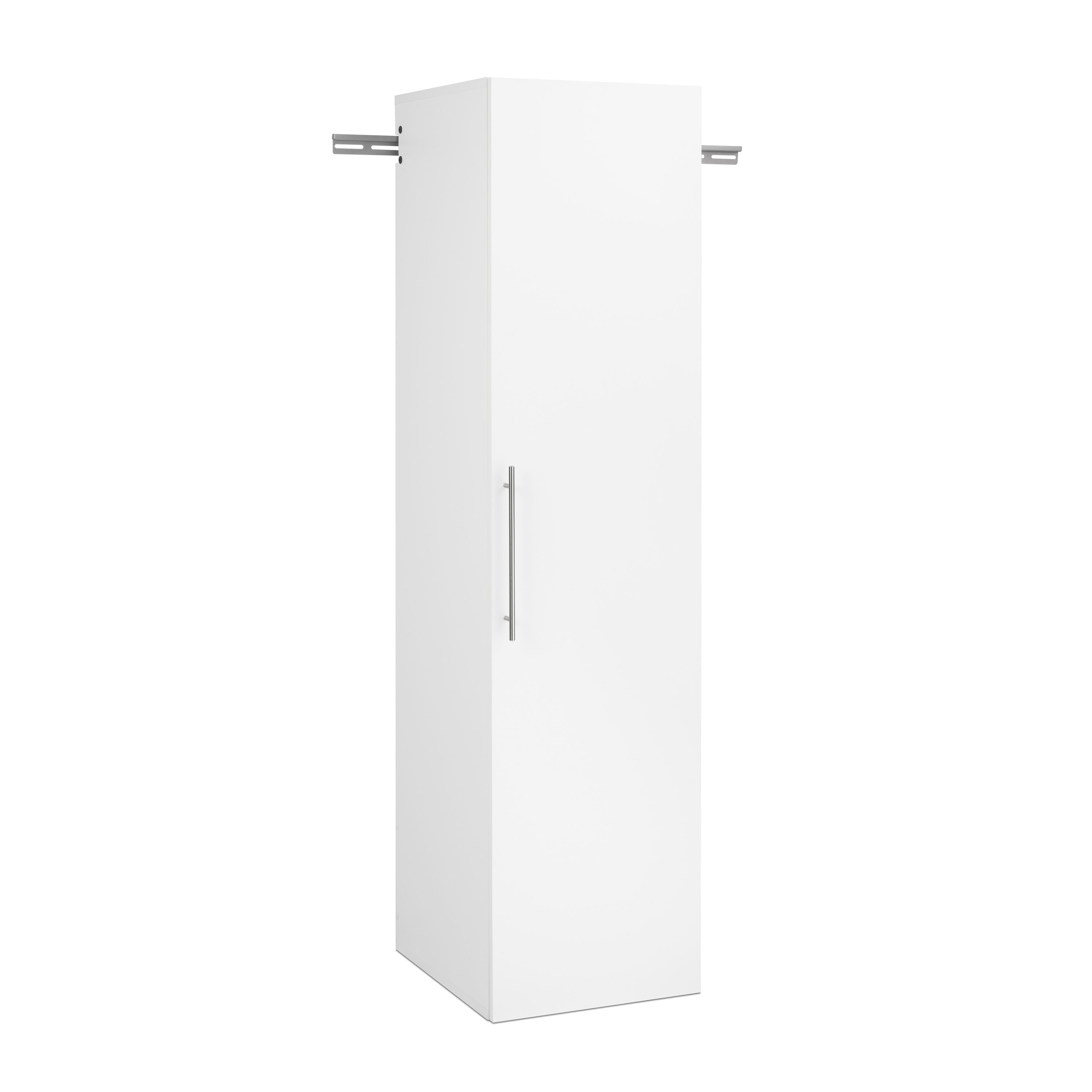 Sistema de almacenamiento para garaje HangUps Blanco de madera compuesta de 6 gabinetes Prepac de 96 pulgadas de ancho x 72 pulgadas de alto x 20 pulgadas de profundidad WRGW-0712-6M