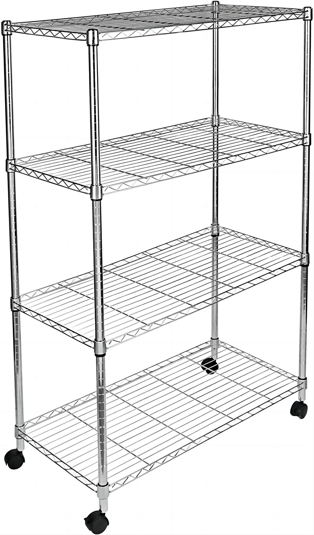 Sistema de almacenamiento para garaje de acero cromado LTMATE 35.42 pulgadas de ancho x 17.7 pulgadas de profundidad LSHKSHLF35186104C