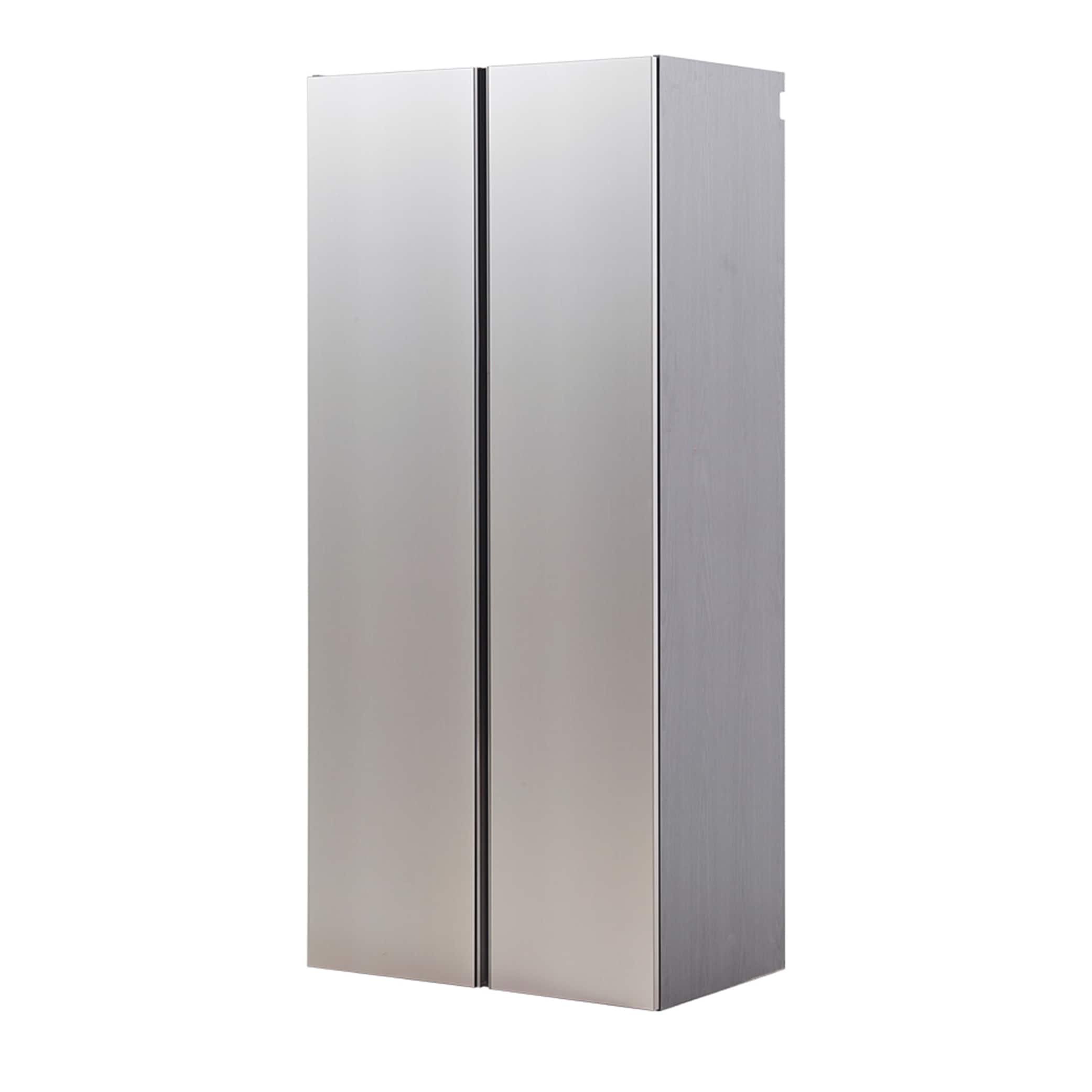 Gabinete para garaje montado en la pared de madera compuesta Klair Living Nova en gris NOVA-SC3220