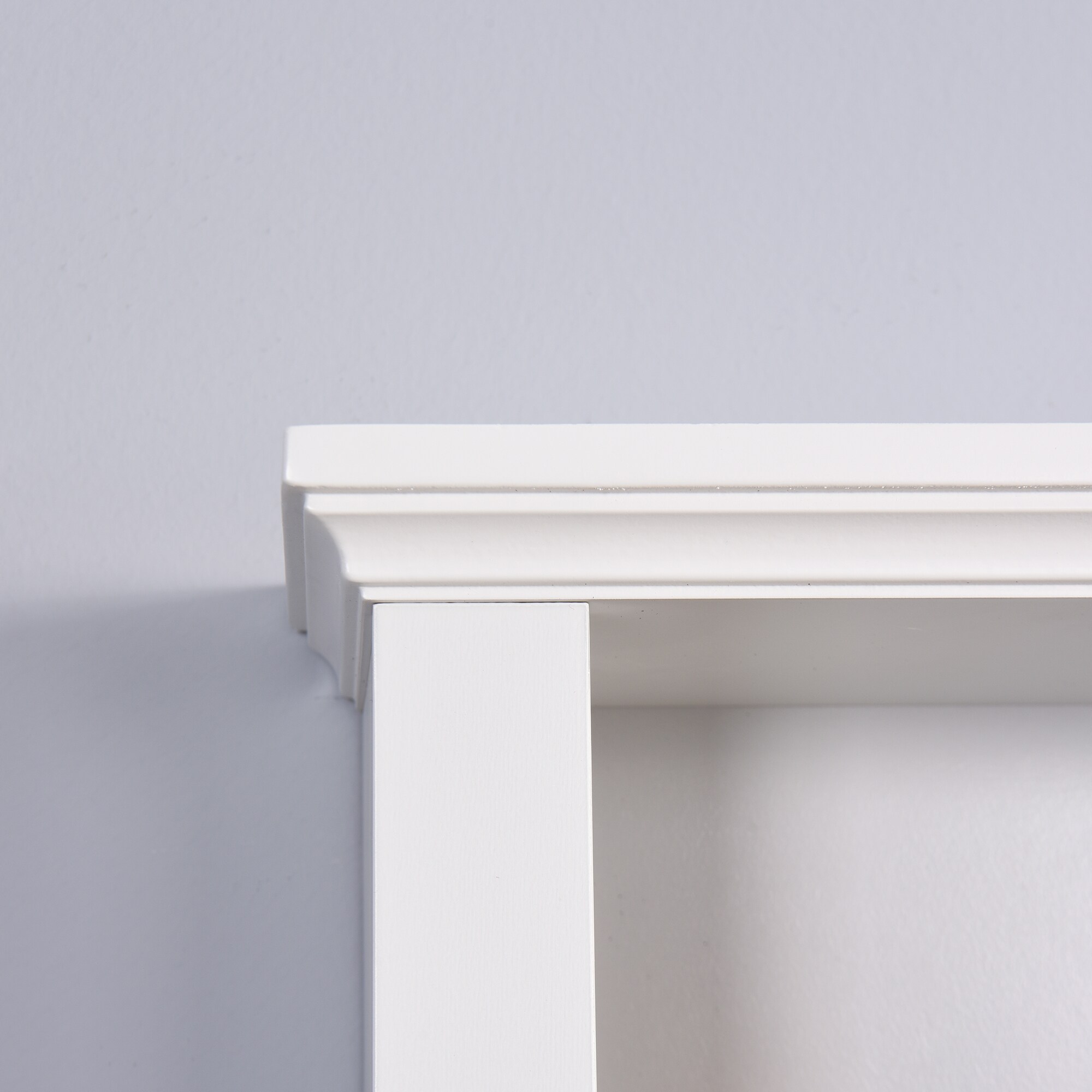 Gabinete de almacenamiento de utilidad montado en la pared blanco de MDF de 5.71 pulgadas de ancho x 20 pulgadas de alto ZAKLOOP WU07091862
