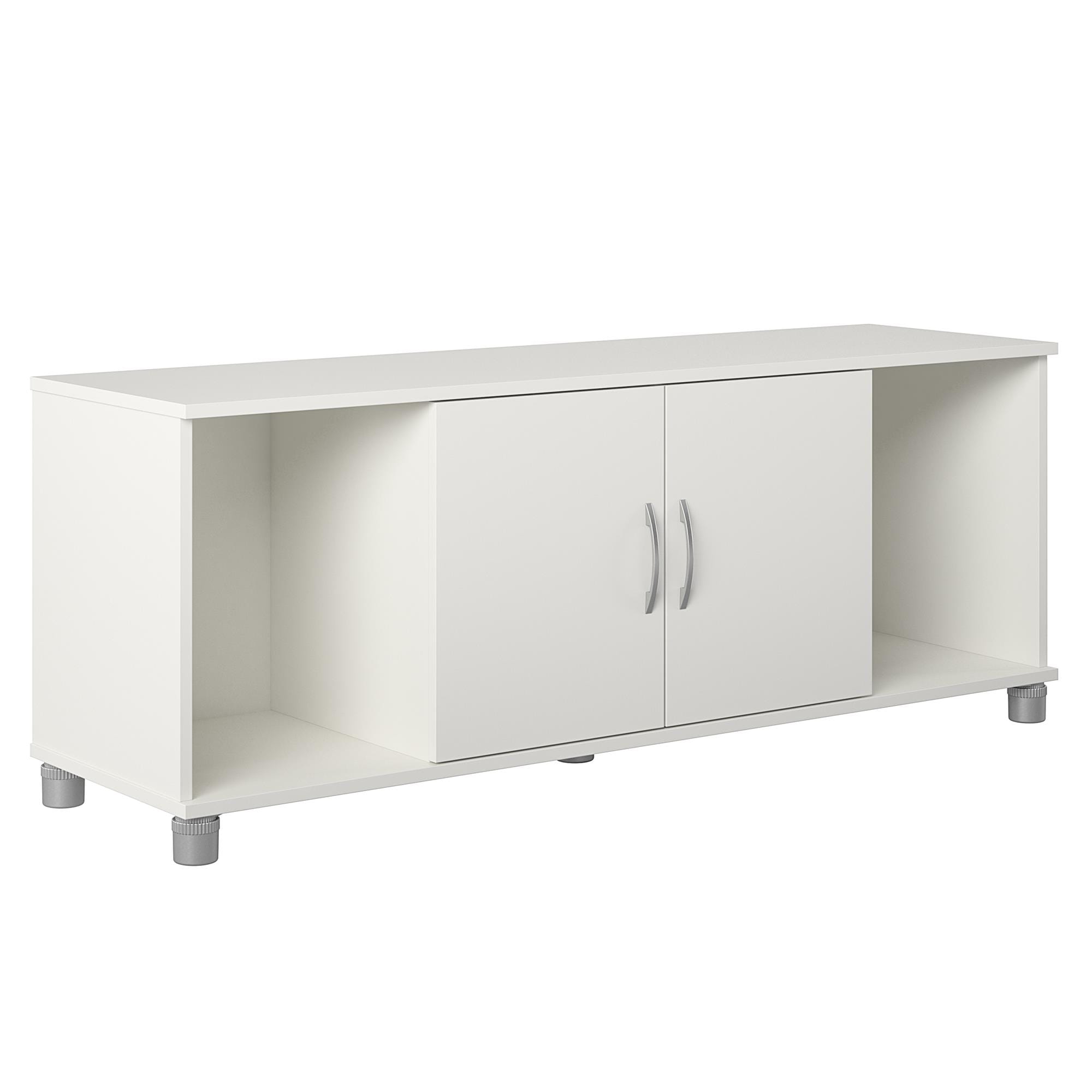 Ameriwood Home Lory 53.58 pulgadas de ancho x 20.50 pulgadas de alto en Blanco Stipple 6004015COM