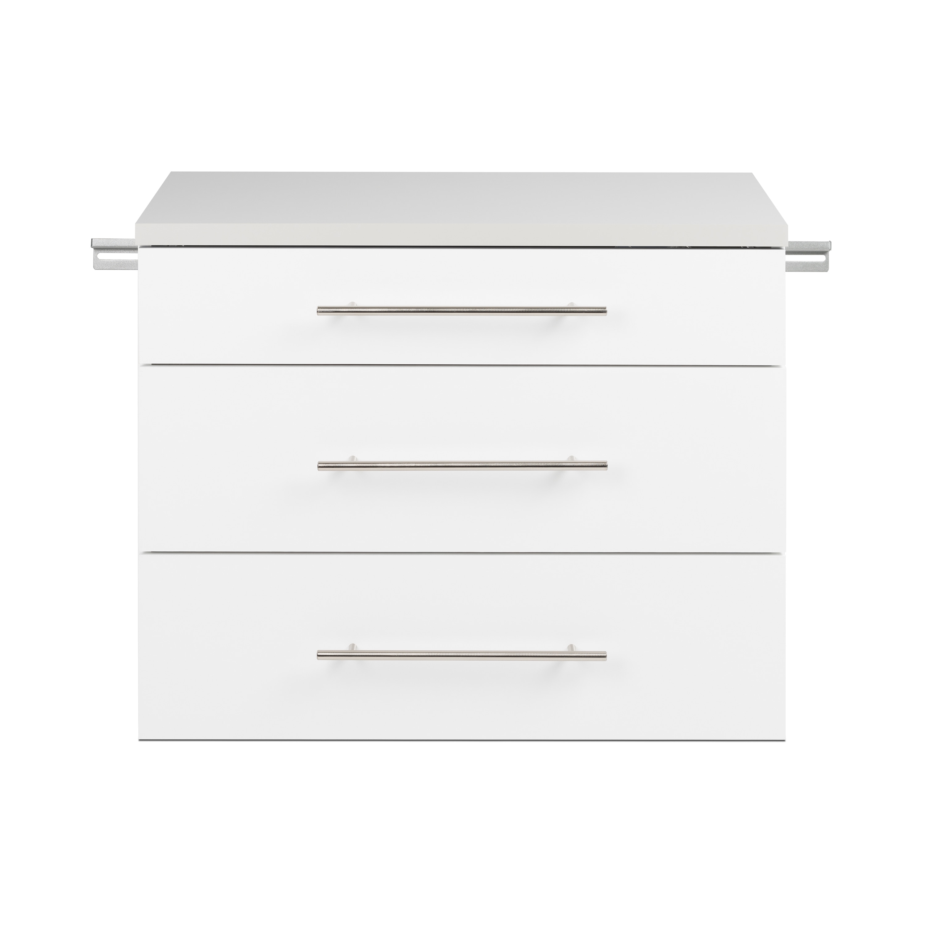 Sistema de Almacenamiento para Garage en Blanco de Madera Compuesta con 4 Gabinetes Prepac de 60 pulgadas de ancho x 72 pulgadas de alto x 16 pulgadas de profundidad WRGW-0706-4M