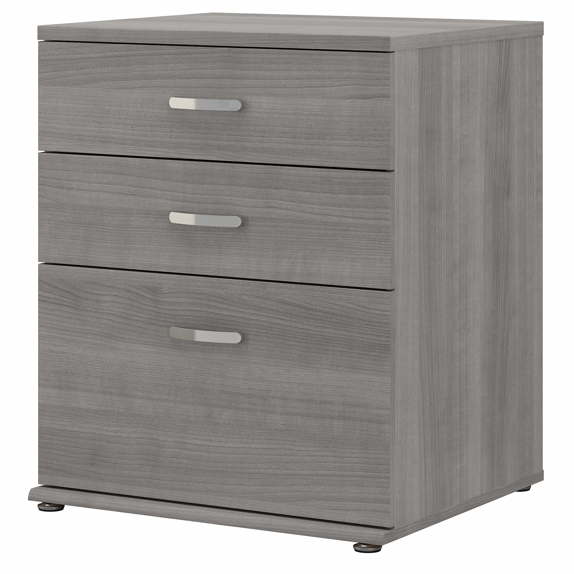 Mueble de almacenamiento universal Bush Business Furniture 28.3464 pulgadas de ancho x 33.9763 pulgadas de alto en gris platino de madera compuesta Gabinete de almacenamiento de utilidad independiente UNS328PG