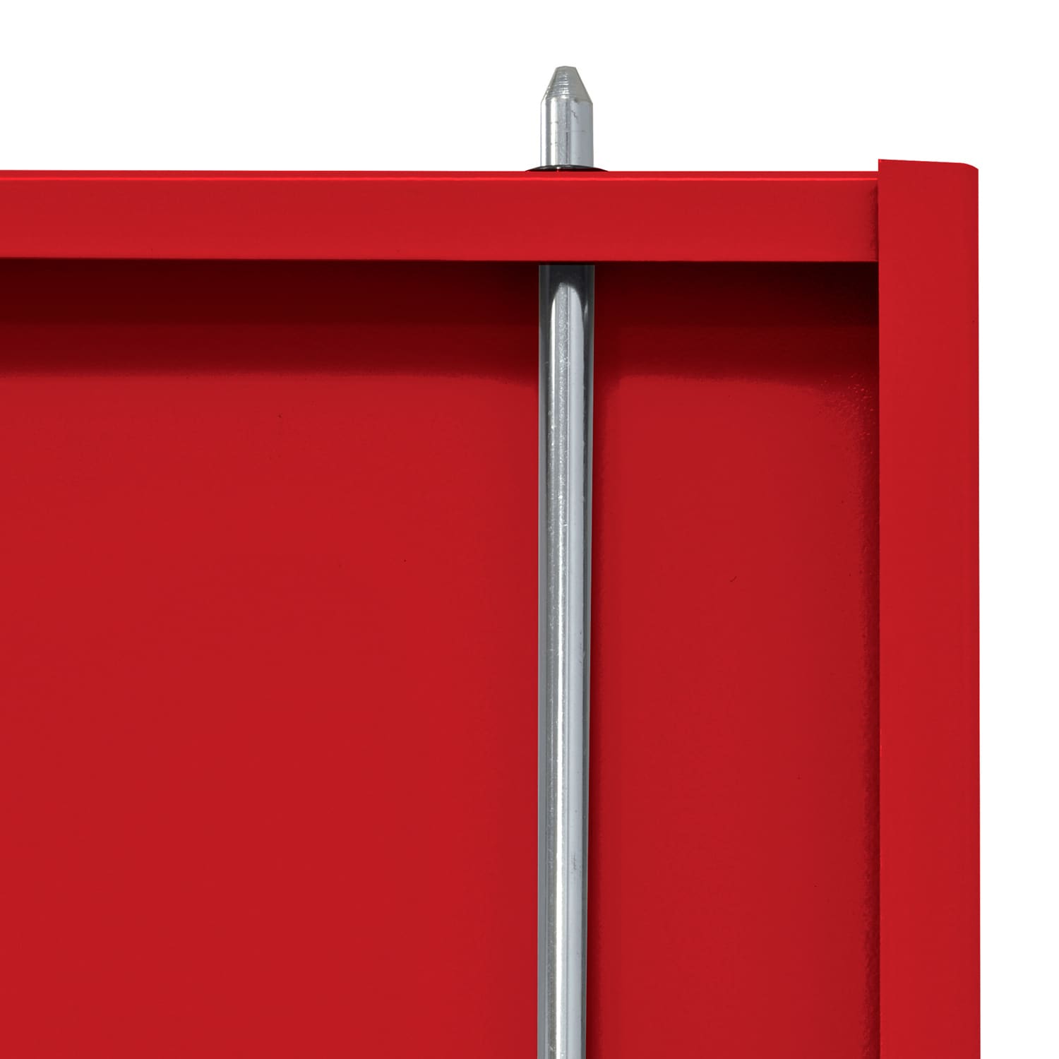 Gabinete de Garaje de Acero Independiente en Rojo de 36 Pulgadas de Ancho x 72 Pulgadas de Alto x 18 Pulgadas de Profundidad Sandusky CAC1361872-01