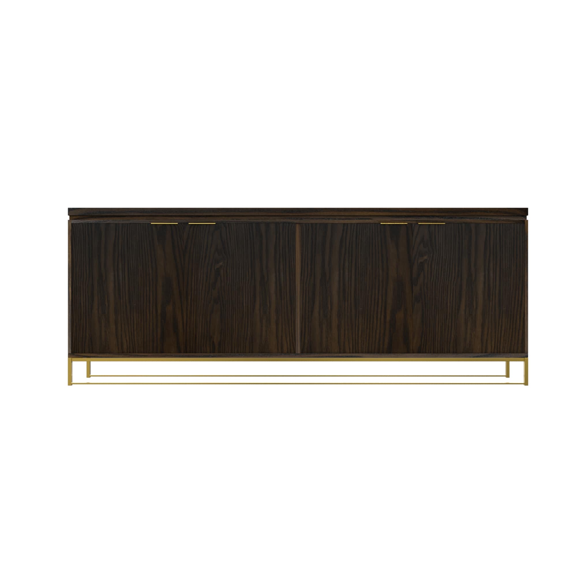 Gabinete de almacenamiento utilitario independiente de MDF marrón Clihome 15.75 pulgadas W x 31.5 pulgadas H CL-971-K-BW-N