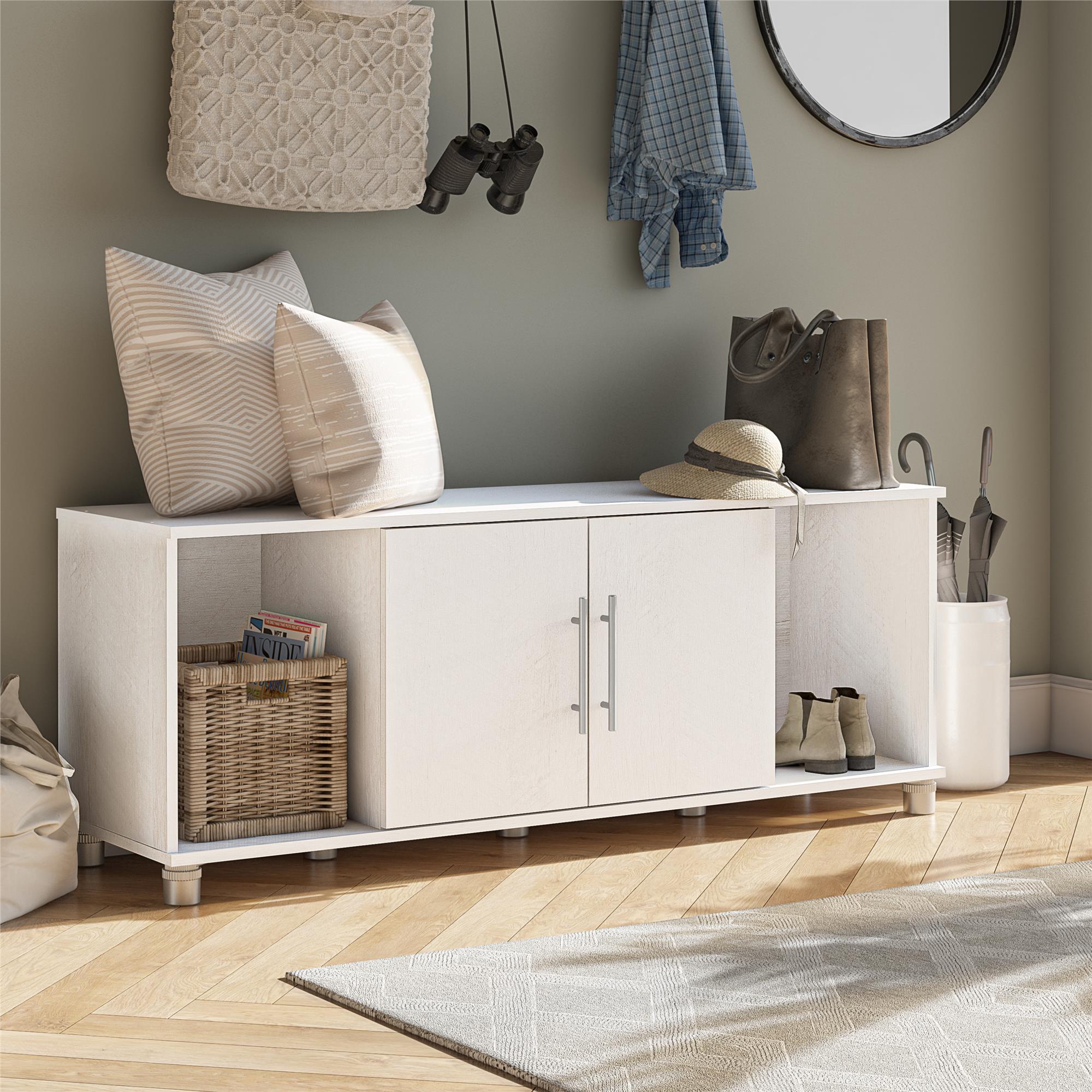 Ameriwood Home Camberly 54.00 pulgadas de ancho x 18.00 pulgadas de alto Roble Magnolia 4787341COM