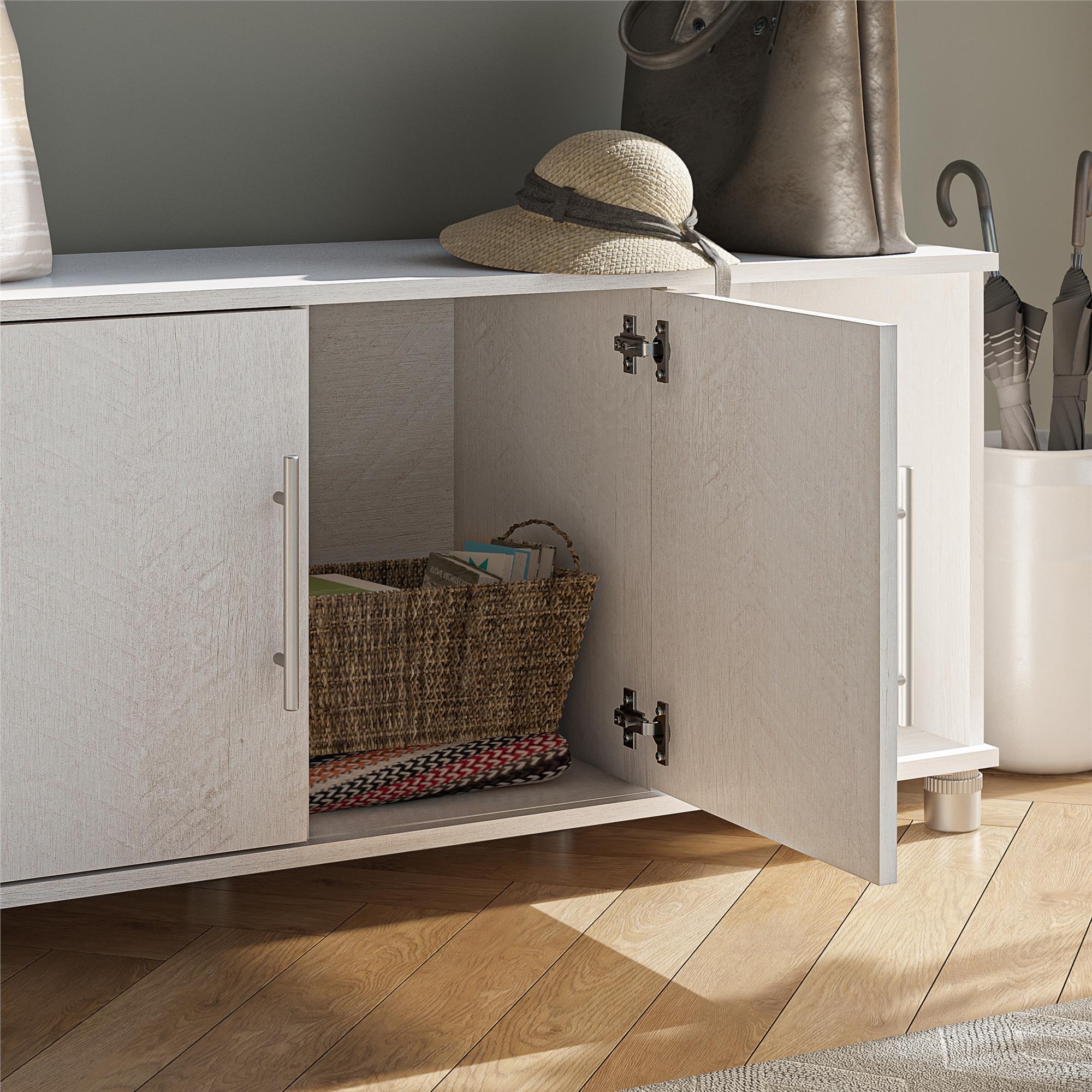 Ameriwood Home Camberly 54.00 pulgadas de ancho x 18.00 pulgadas de alto Roble Magnolia 4787341COM