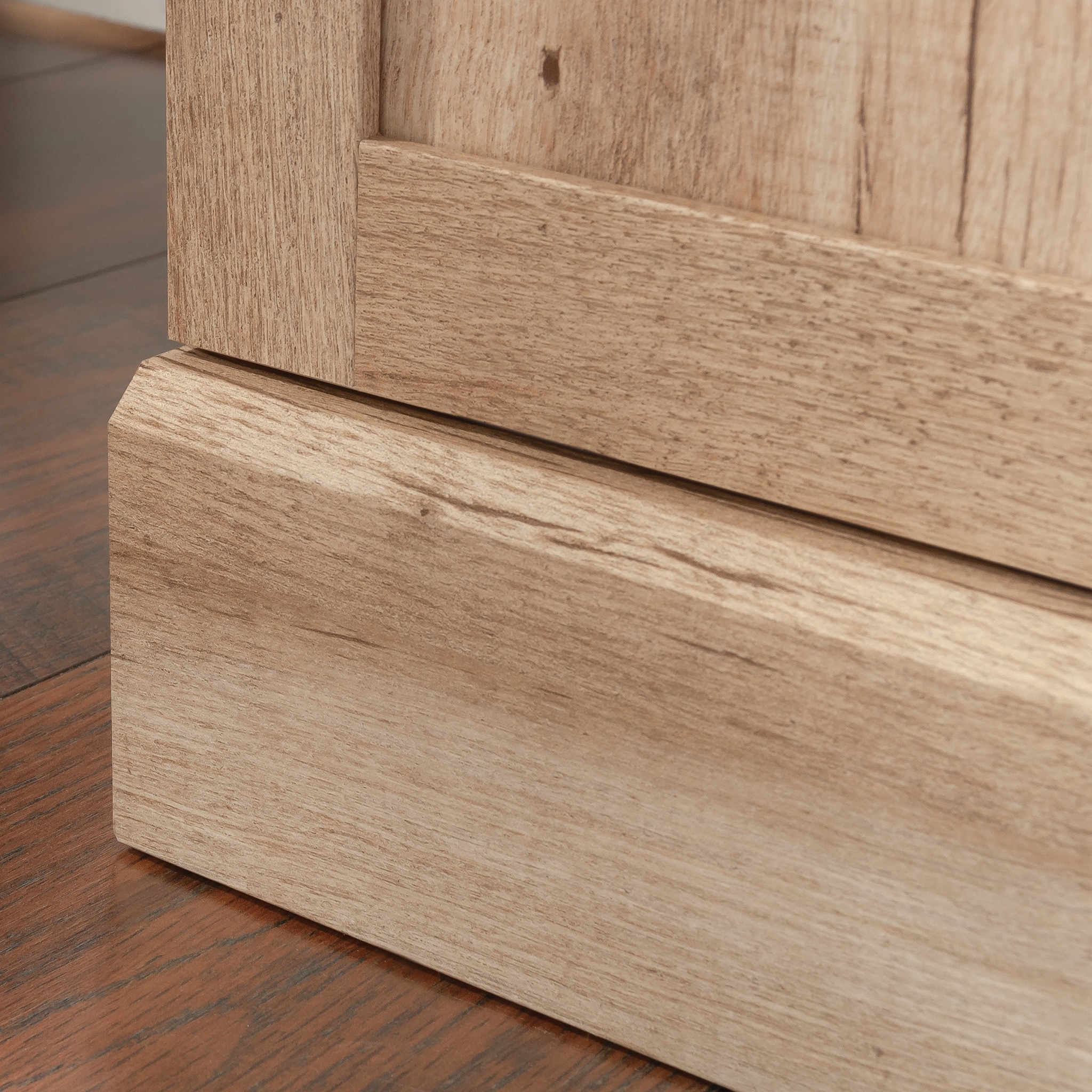 Gabinete de almacenamiento utilitario independiente de 34.882 pulgadas de ancho x 59.764 pulgadas de alto de Particleboard Prime Oak de Sauder 433964