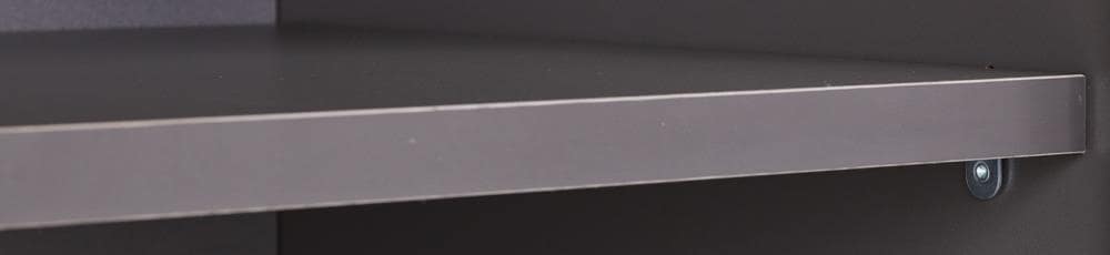 Sistema de Almacenamiento para Garaje 106.5 Pulgadas W x 80 Pulgadas H x 21 Pulgadas D con 3 Gabinetes de Madera Compuesta en Gris Metálico Grafito y Gris Ulti-MATE UG22630G