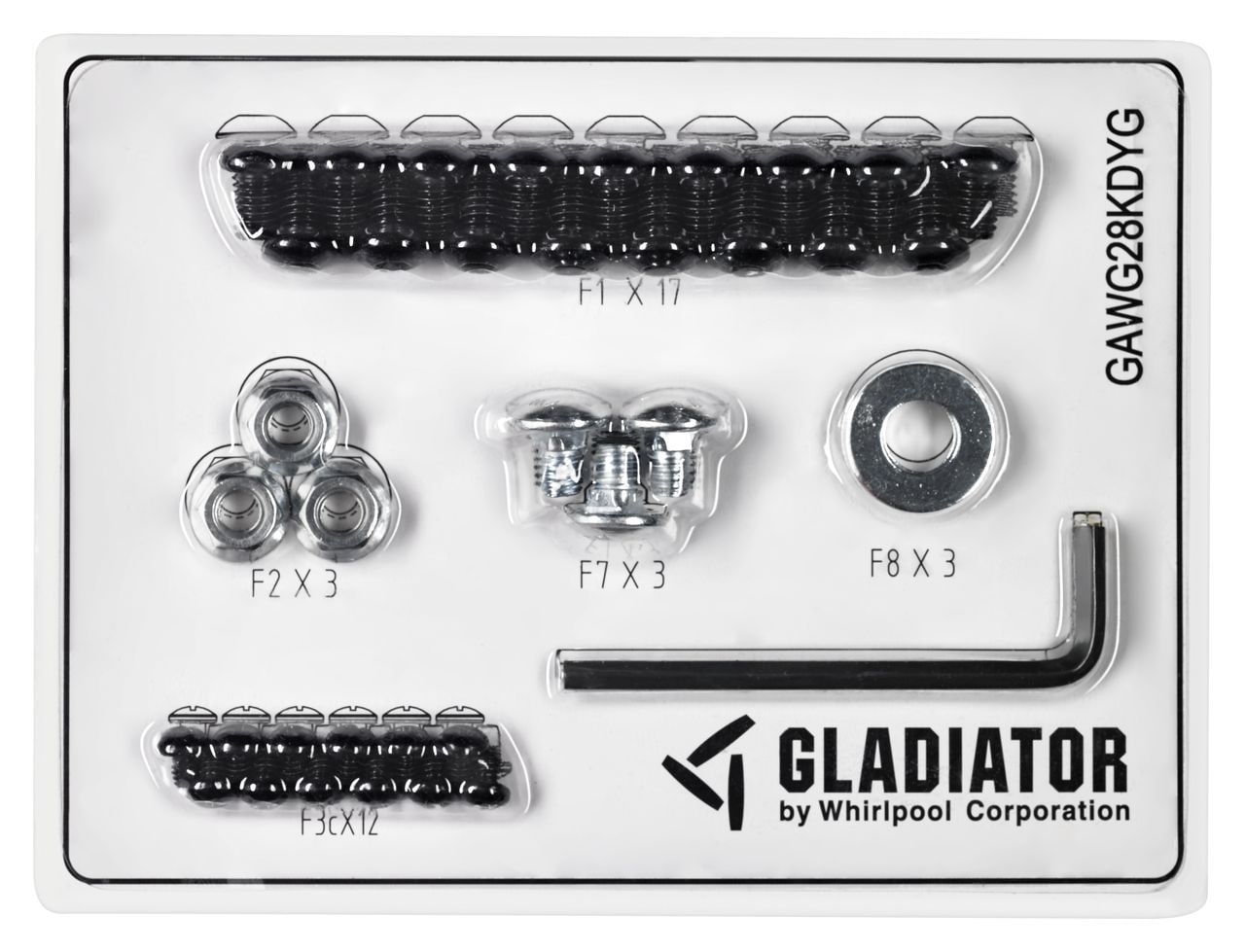 Gabinete de garaje de acero montado en la pared en gris listo para ensamblar Gladiator Ready-to-Assemble 3/4 Door Wall GearBox 28 pulgadas de ancho x 28 pulgadas de alto x 12 pulgadas de profundidad